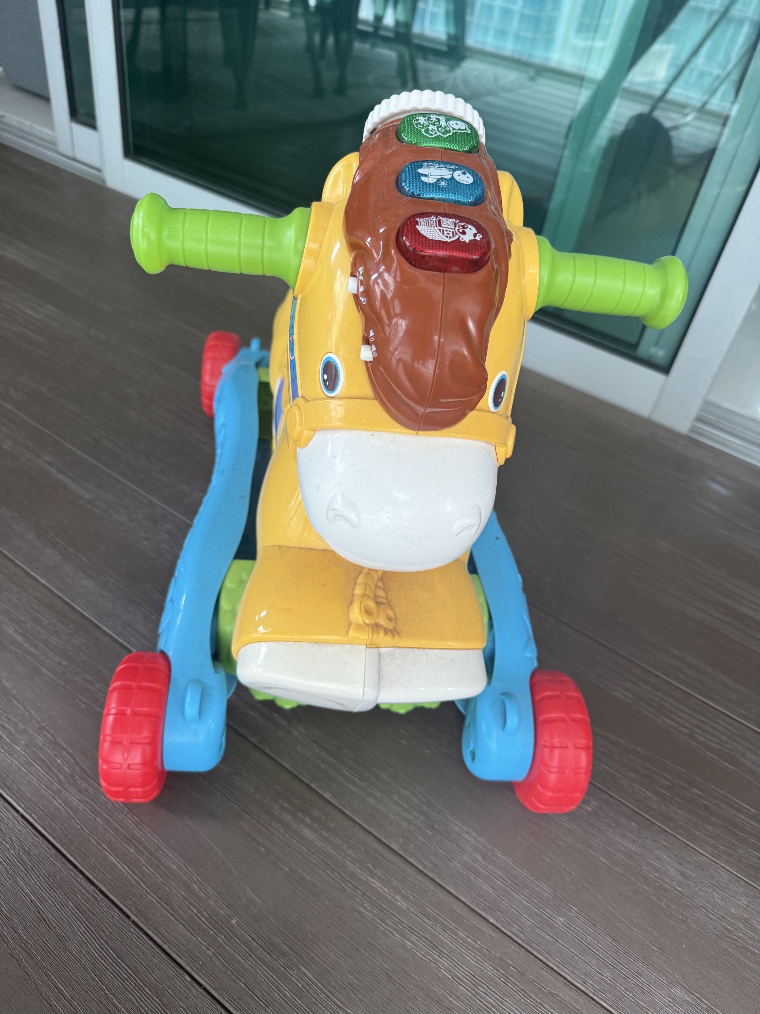 VTech Sit-to-Stand Horse Ride-on Toy, Babies & Kids, Infant Playtime on ...