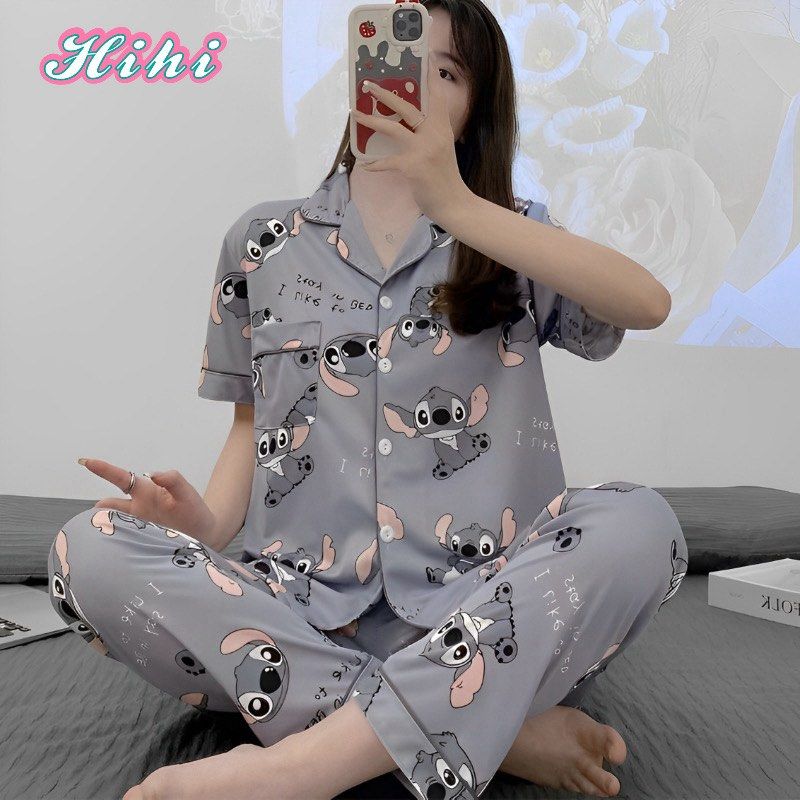 Women’s Pajama Terno Set (Category: Undergarments & Loungewear) located in Manila. Submitted by jinariii (Listing ID 1417390814, Image 1). Description: ▫️Like NEW ▫️Only used once ▫️Super cute in actual ▫️Comfy to wear 🔺RFS: Wrong size 💰MOP: BPI / Maribank / MAYA / GCash 🚚MOD: Lalamove / GGX.