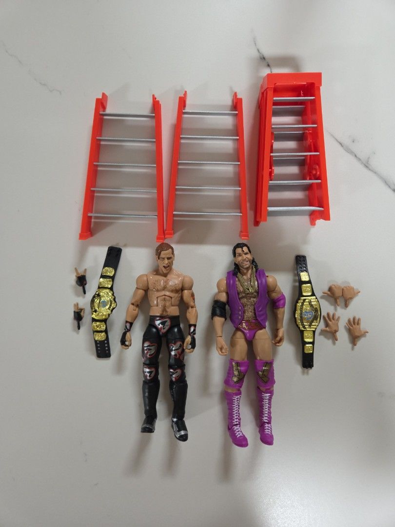 Razor Ramon Belts WWE Elite Legends Shawn Michaels and Razor Ramon From The WWE Vault WWF ...