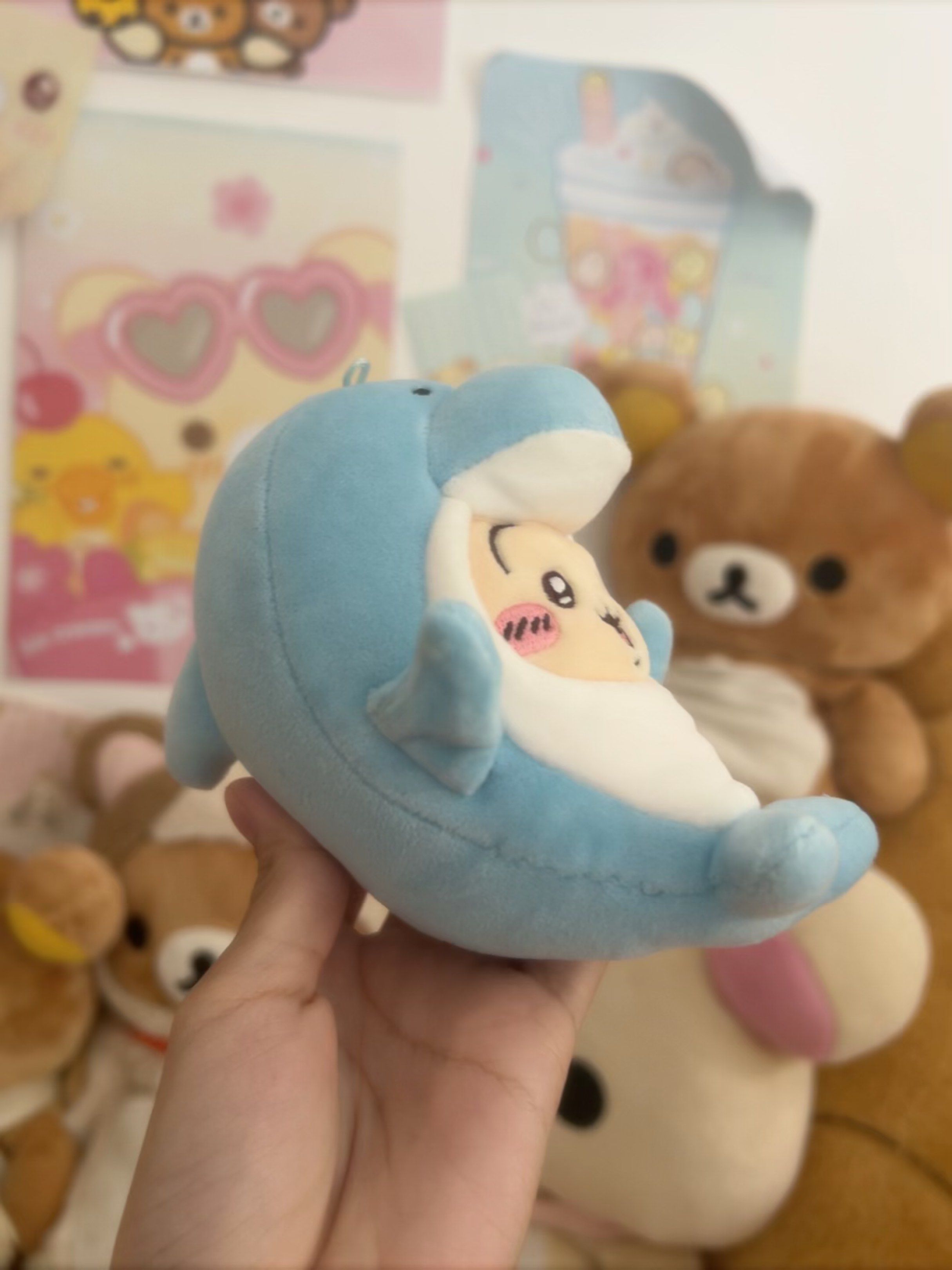 ♡ ⋮ chiikawa usagi dolphin 🐬🫧 (Category: Plushies & Soft Toys) located in Cebu City. Submitted by pwudding (Listing ID 1417457984, Image 2). Description: — 🍥「 plushies 4 sale .ᐟ 」. . . 🍡 usagi dolphin 🐬🫧 ★ ⋮ all plushies will be washed before sending it to its new home ^0^ ૮꒰ “ . . ꒱ა ⊹˚ ♡ — from cebu city ^_^ ♡౨ৎ gcash as payment, and j&t as delivery !!.