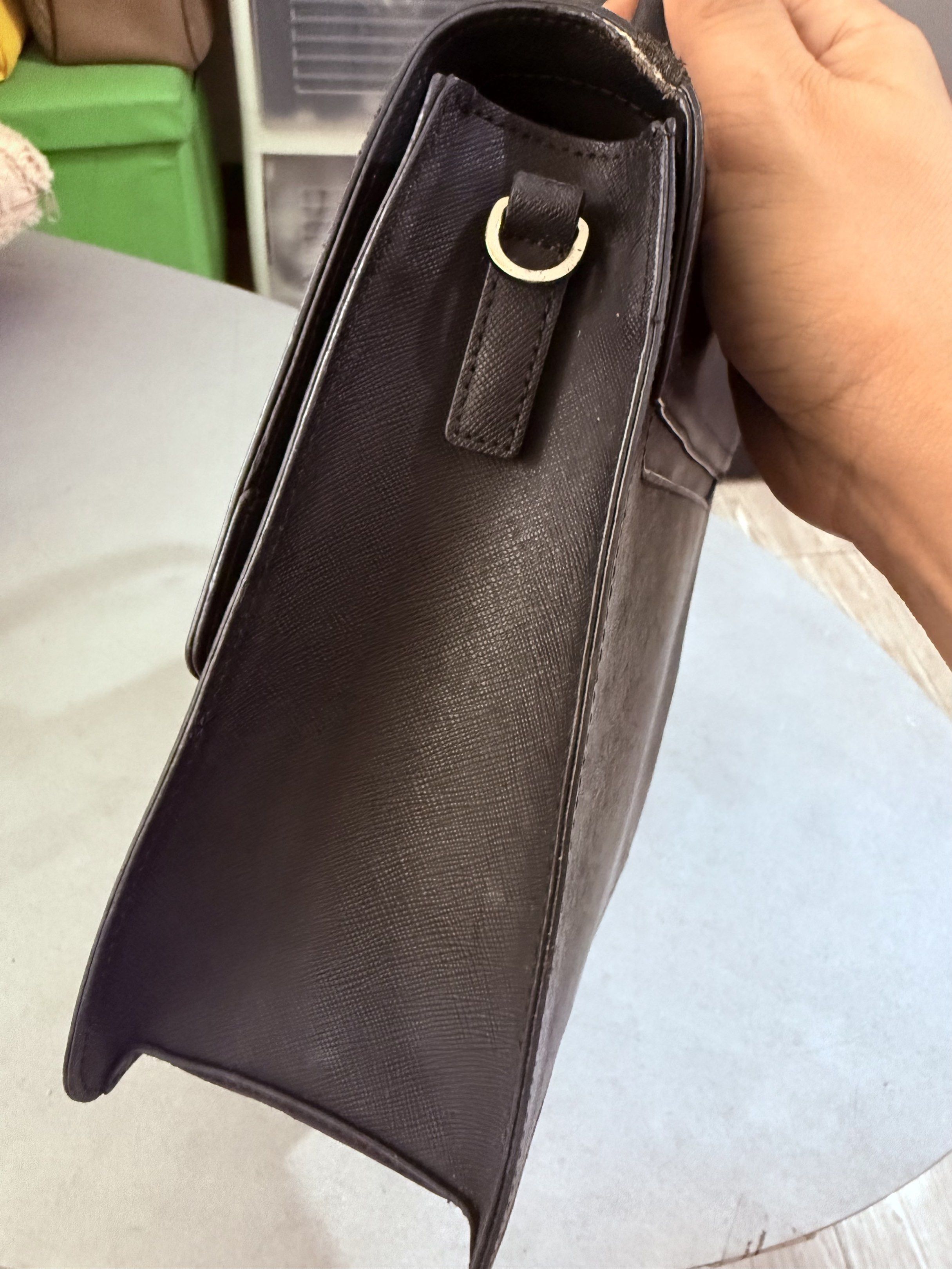 Agnes B Crossbody Sling Bag (Category: Cross-body Bags) located in Quezon City. Submitted by decluttermarla (Listing ID 1417475907, Image 3). Description: Last price at 400, originally posted 800.