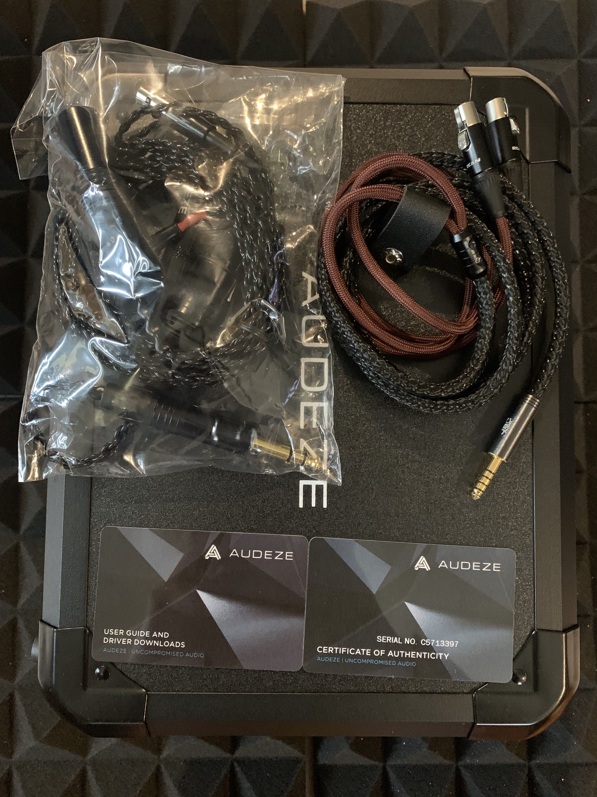 Audeze LCD-2C Planar Magnetic Headphones (Category: Headphones & Headsets) located in Tacloban City. Submitted by kayug (Listing ID 1417422934, Image 2). Description: ✅ AUDEZE LCD2 - CLASSIC ✅ Original/ Authentic - bought from Hifi Gallery ✅ bought last Jan 2026, 1st owner, all stock ✅ 10/10 condition, no scratches/dents ✅ Complete with papers/box ✅ Comes with: Hard shell Audeze case, Warranty cards, unused stock cable ✅ Price: 42k ✅ RFS: slightl