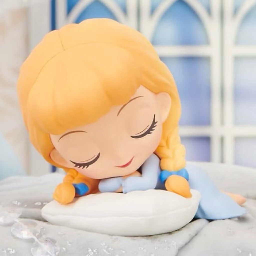 Bandai Q Posket Sleeping Cinderella Figure (Category: Designer & Blind Box Toys) located in Pasig City. Submitted by pinkfluff17 (Listing ID 1417446528, Image 2). Description: Cinderella - Q Posket - Cinderella (Sleeping Ver. A). Disney Characters series. Made by Bandai/Banpresto. Collectible item..