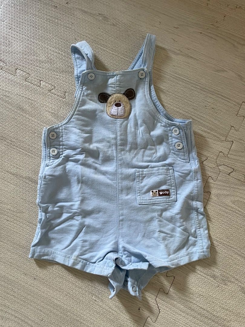 Carter's Baby Sleeper 24 Months (Category: Cots & Cribs) located in Casiguran. Submitted by roseromano (Listing ID 1417446759, Image 1). Description: - Carter's baby sleeper for 24-month-olds. - Color: Light blue. - Design: 'Woof' patch on the pocket. - Made in China. - Features a collar. - Closure: Button closure. - Material: Soft and comfortable..