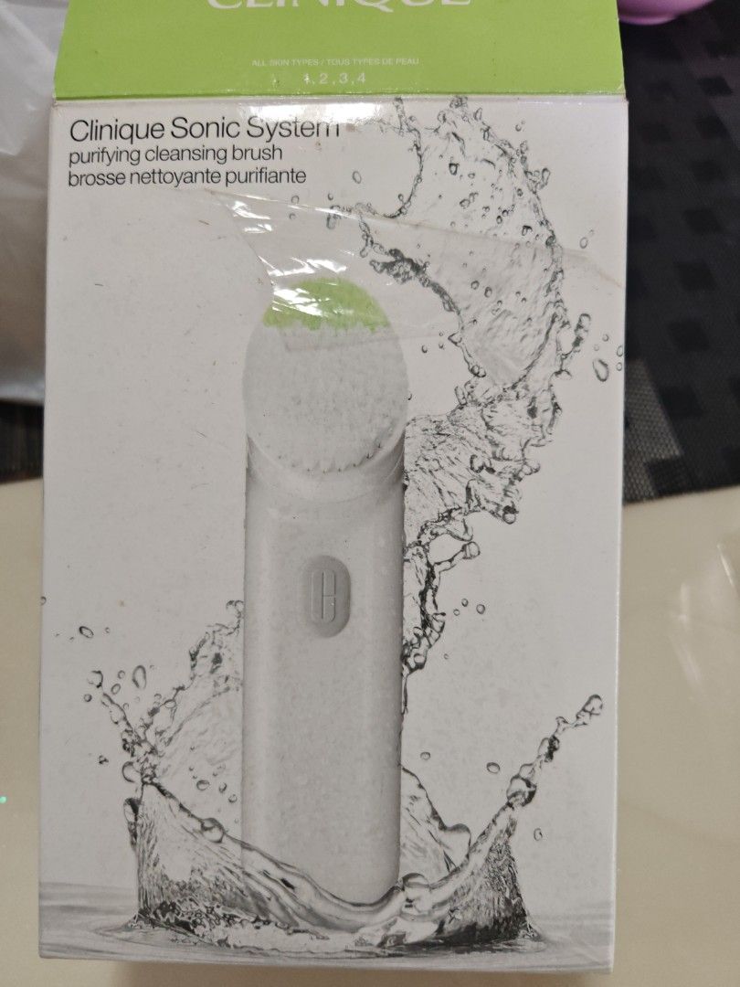 Clinique Sonic System Purifying Cleansing Brush, Beauty & Personal Care ...