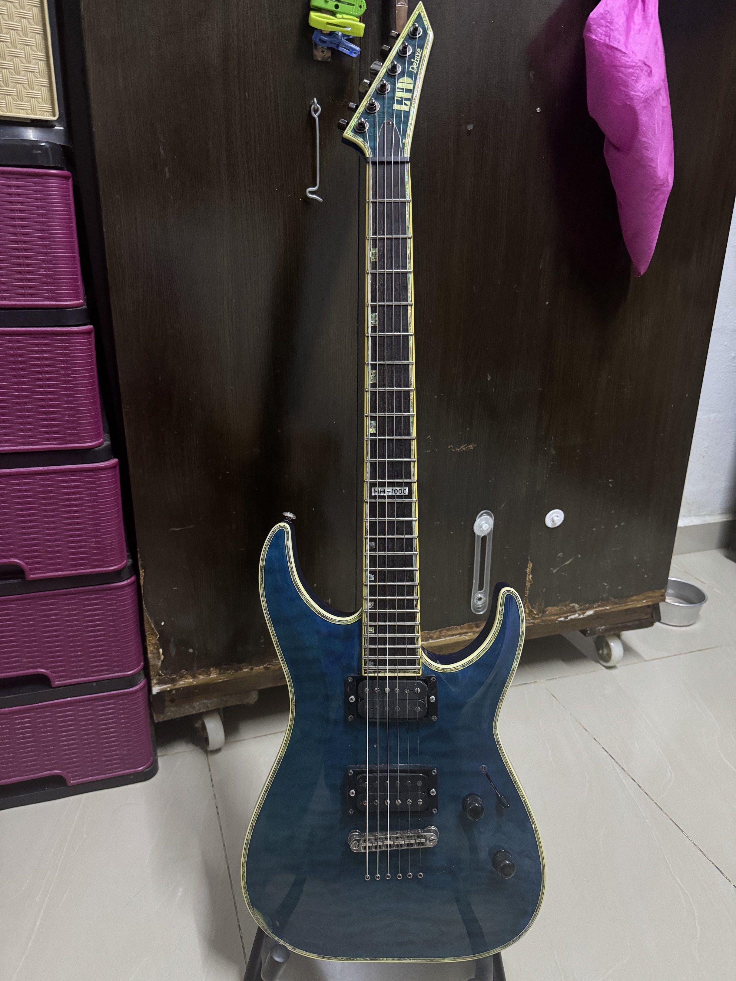 Sentient Instrument ESP LTD MH-1000 (MIK), Hobbies & Toys, Music & Media, Musical ...