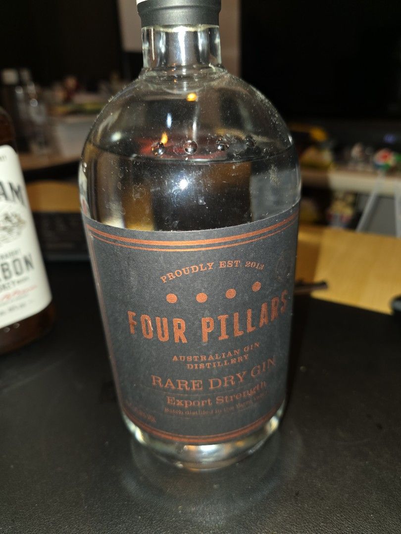Four Pillars Rare Dry Gin - Export Strength, Food & Drinks, Alcoholic  Beverages on Carousell