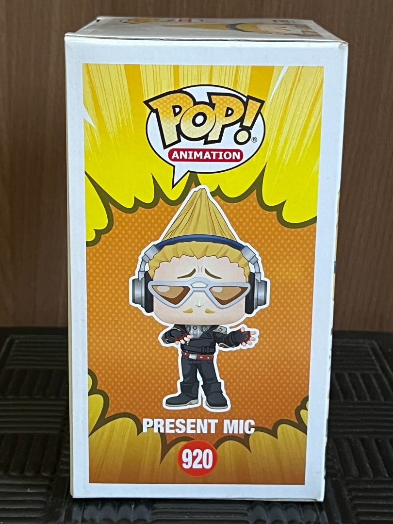 FUNKO POP: Present Mic (My Hero Academia) (Category: Designer & Blind Box Toys) located in Quezon City. Submitted by trendzoo (Listing ID 1417461645, Image 3). Description: -Condition: 8/10 -with minimal flaws,dirt or dents -MOP: GCash/GoTyme -MOD: Lalamove/Grab -shipping fee will be shouldered by the buyer -Location: Quezon City *FEEL FREE TO SEND A MSG* *MANAGE YOUR EXPECTATION/S*.