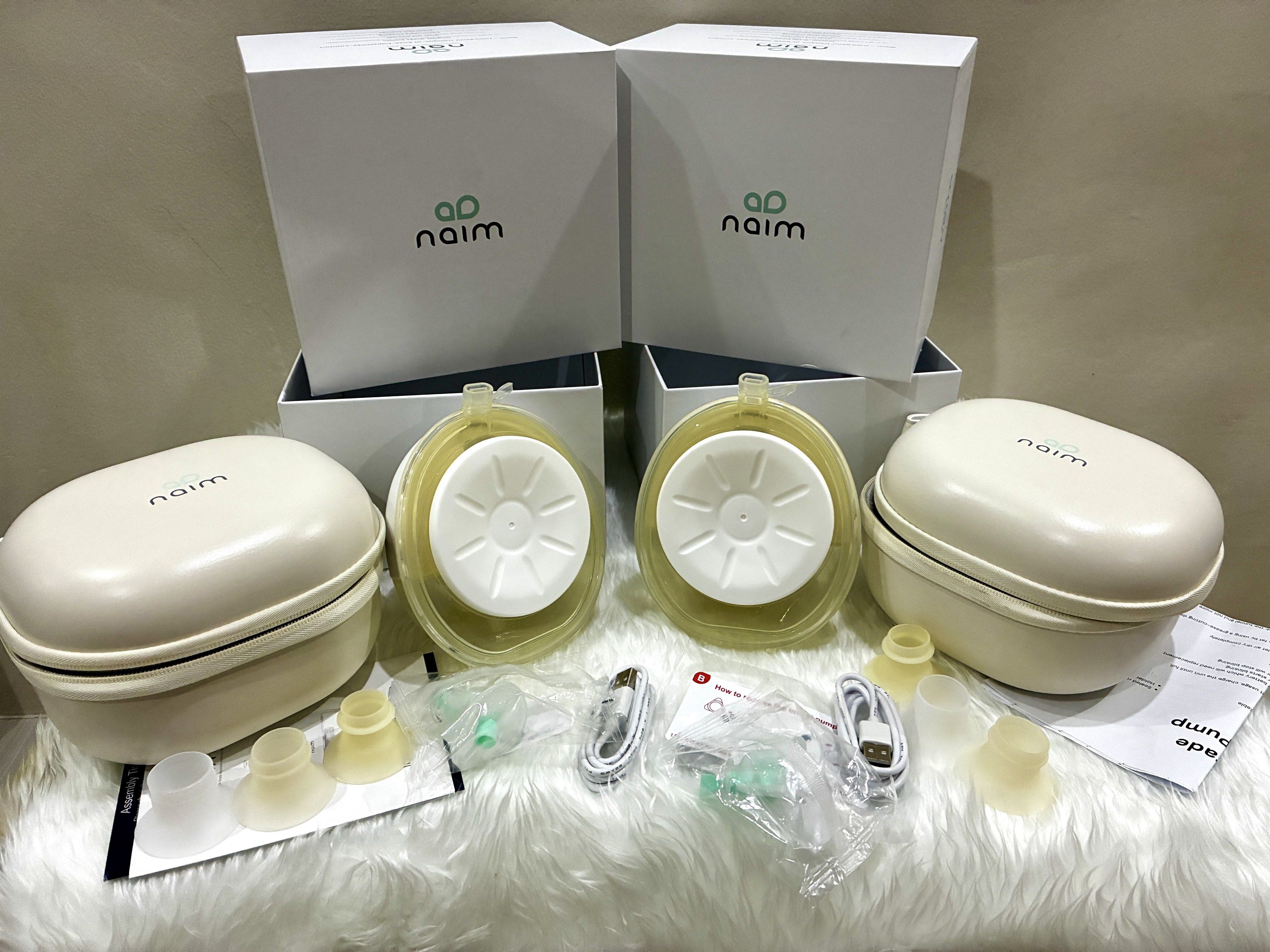 Hospital Grade Portable Naim Breast Pump (Category: Breastfeeding & Bottle Feeding) located in Quezon City. Submitted by inmycloset03 (Listing ID 1417465006, Image 1). Description: - Hospital Grade Naim Breast Pump - Portable design - Includes all accessories - Sleek and modern design - Easy to use P1750 each or get both for P3000.