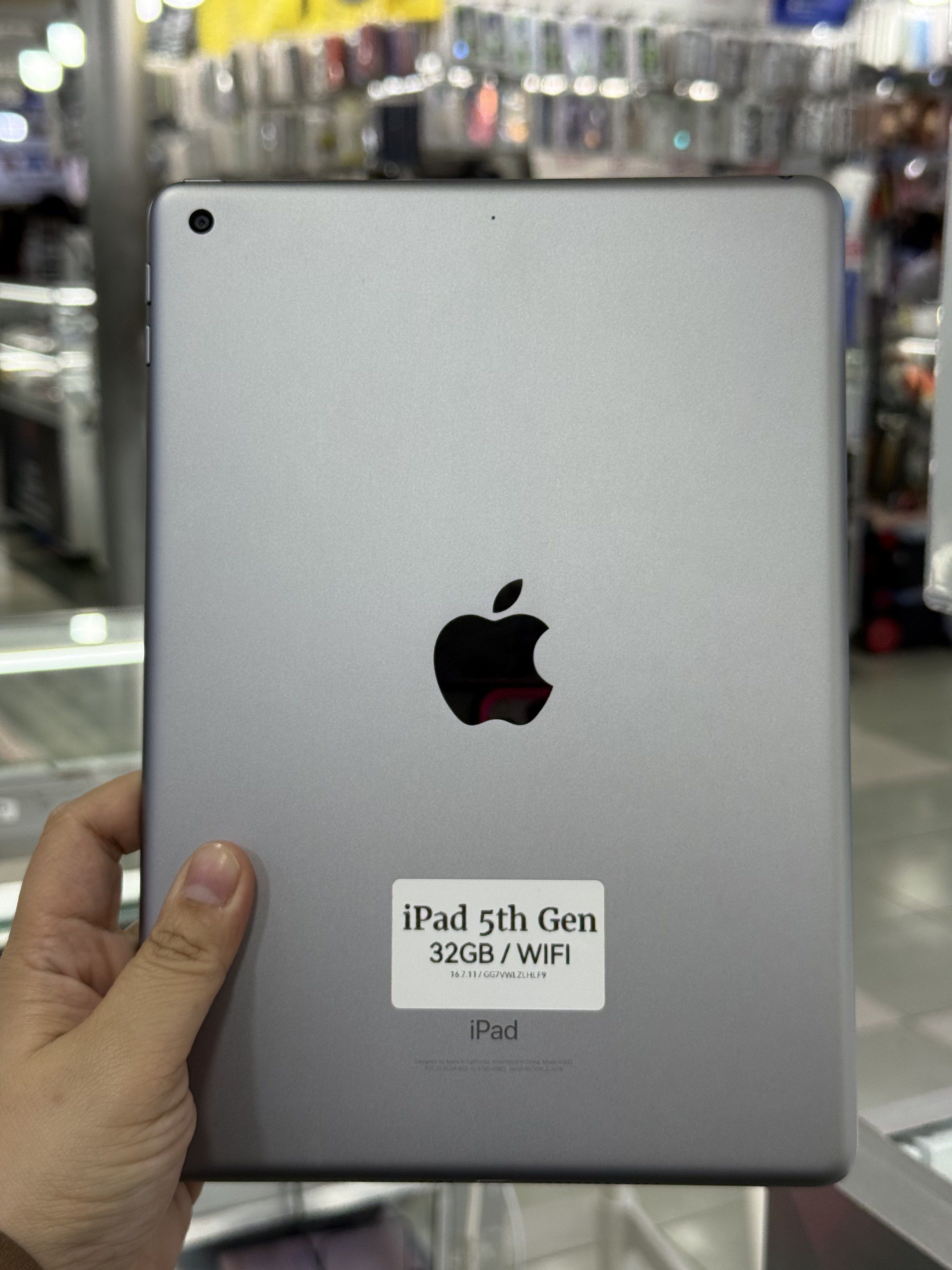iPad 5th Gen 32GB WiFi Only No Issue (Category: iPad) located in Pasig City. Submitted by fairgadgetshop (Listing ID 1417516020, Image 2). Description: Buy • Sell • Trade • Swap Legit Seller w/ Physical Store Mabilis Kausap / Pass sa Scammer RFS: Buy and Sell 😊 Installment via Credit Card, GGives, Gcredit, SPaylater with additional interest We accepting Brandnew or Secondhand iPad 5th Gen 32GB WiFi Only No Issue Working Truetone/fingerprint No h