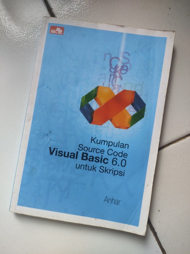 Kumpulan Source Code Visual Basic 6.0 untuk Skripsi, Buku & Alat Tulis ...
