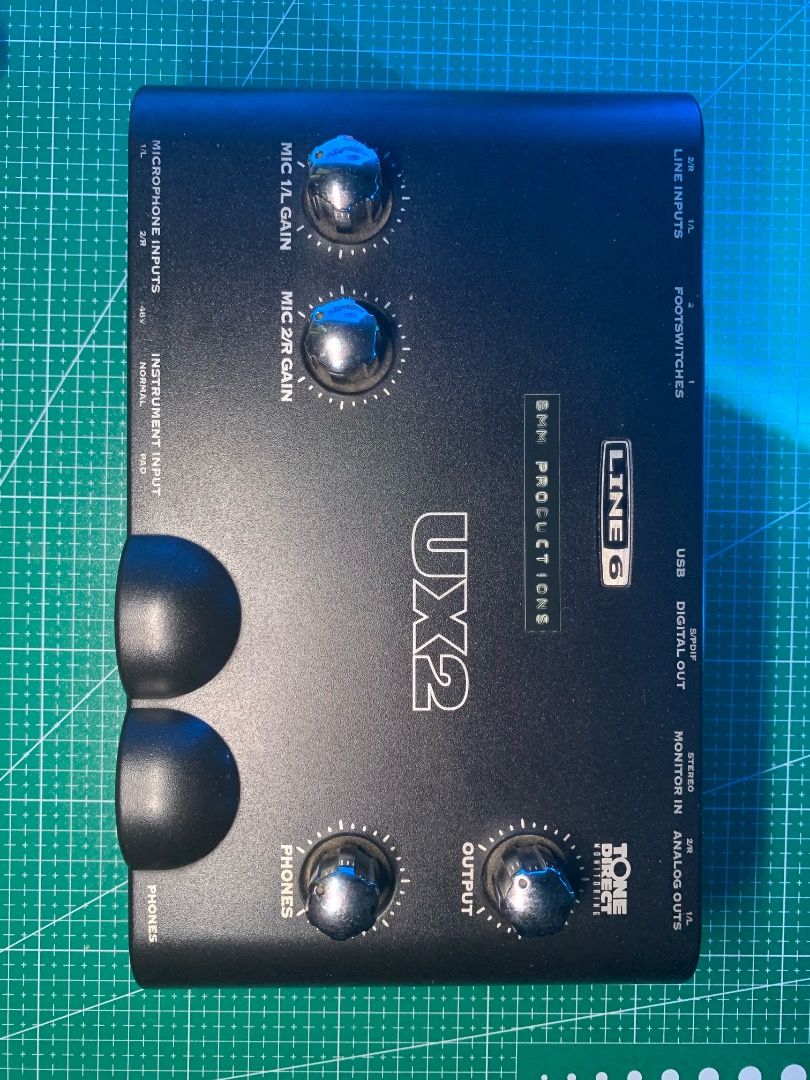 Line 6 UX2 Audio Interface (Category: Other Audio Equipment) located in Paranaque City. Submitted by maki_d_explorer (Listing ID 1417513156, Image 2). Description: Line 6 UX2 audio interface. No issue. Already deauthorized from my line 6 account. RFS: will upgrade. Pwede meetup Paranaque area lang, pwede din ship pero sagot mo yung shipping fee and payment first via gcash bago umalis si rider. .