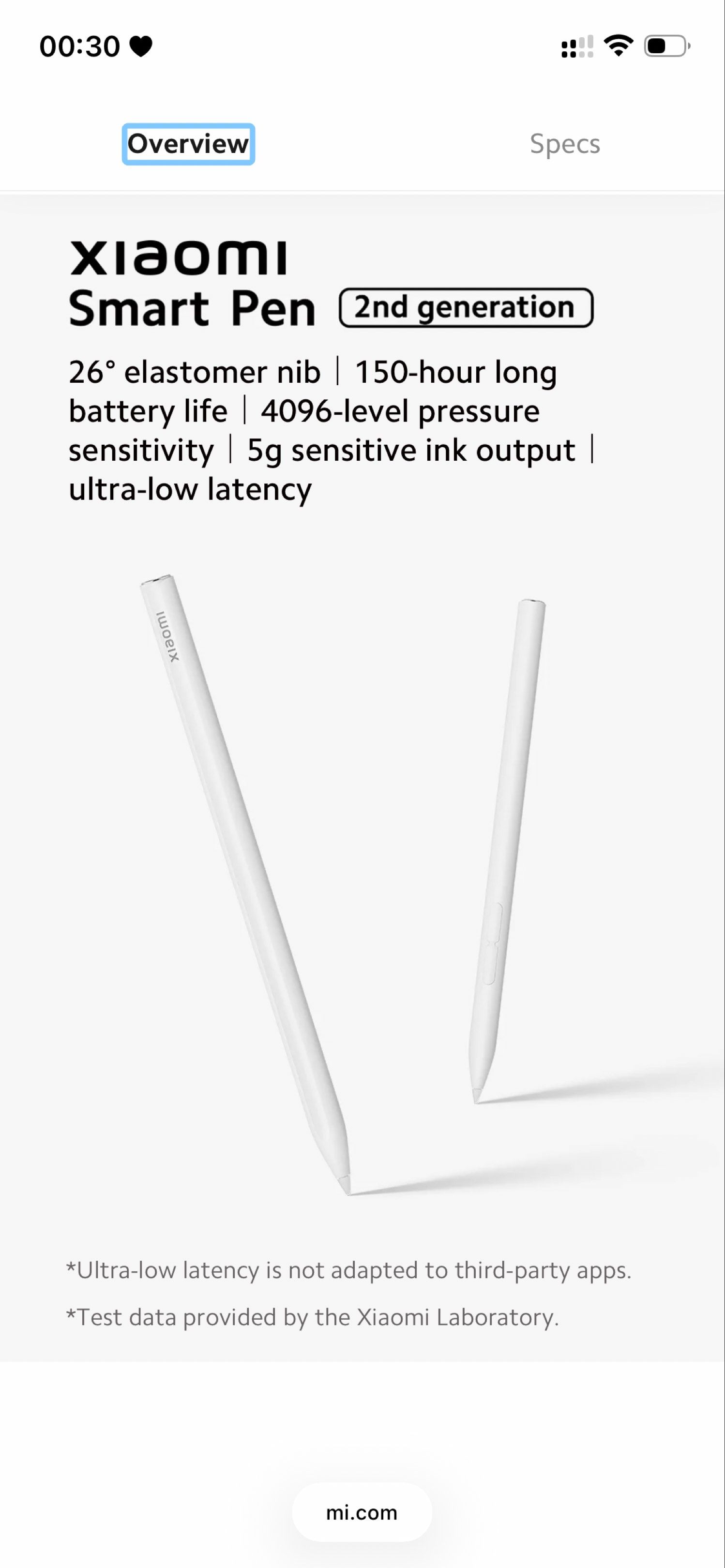 LOOKING FOR: Xiaomi Pen 2nd Generation (Category: Other Accessories) located in San Pedro. Submitted by annisgood (Listing ID 1417588962, Image 1). Description: I’m looking for new or 2nd hand (good condition) xiaomi pen 2nd gen for 2.5 to 3k price range. badly need for my art .