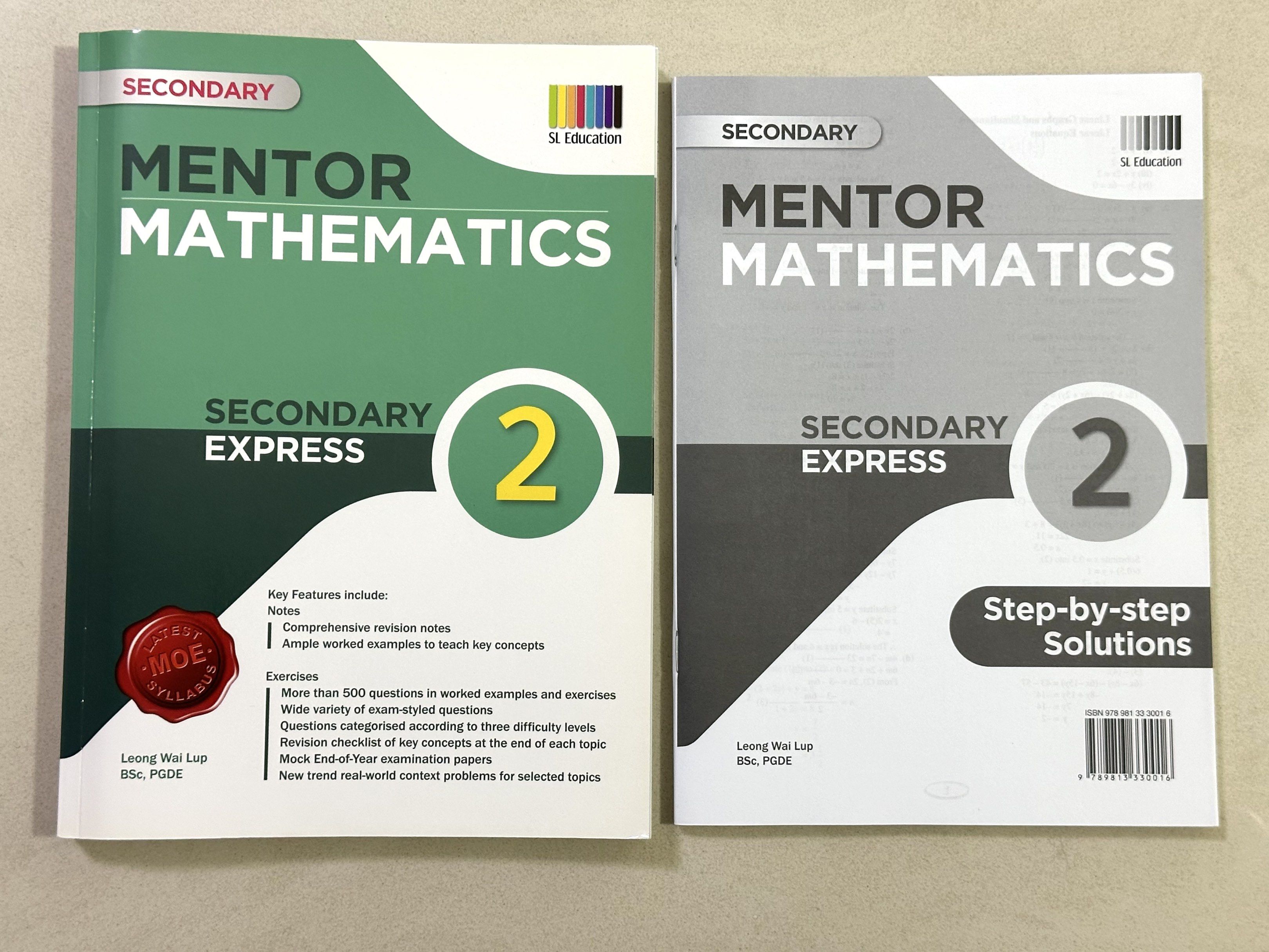 Mentor Mathematics Secondary 2 Express Textbook, Hobbies & Toys, Books ...