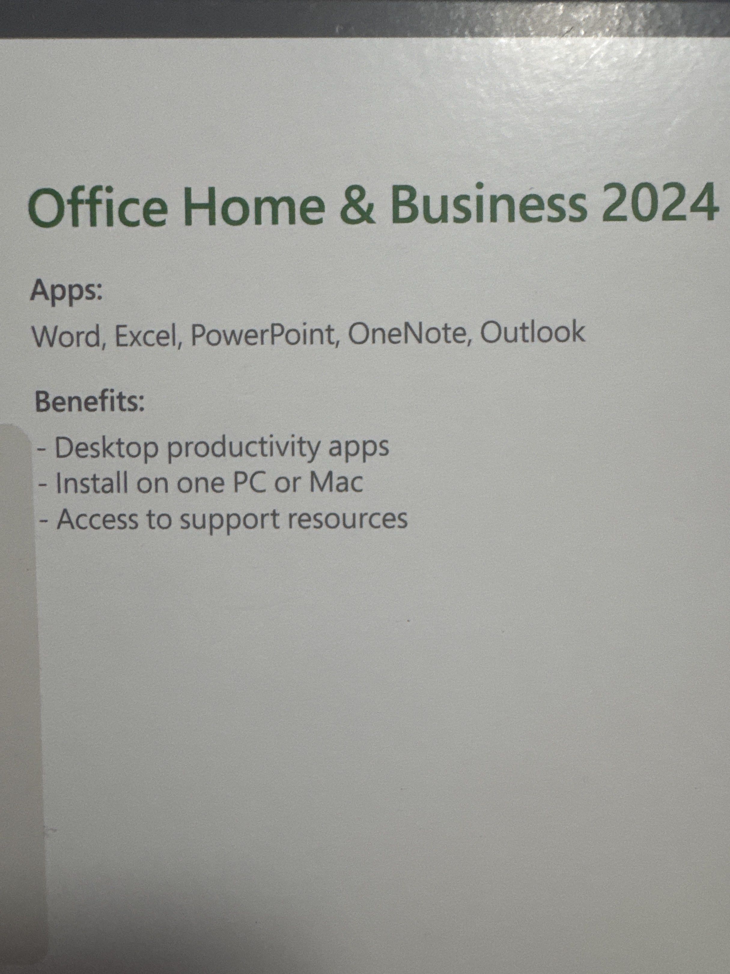 Microsoft Office Home & Business 2024 (original) lifetime, Computers ...