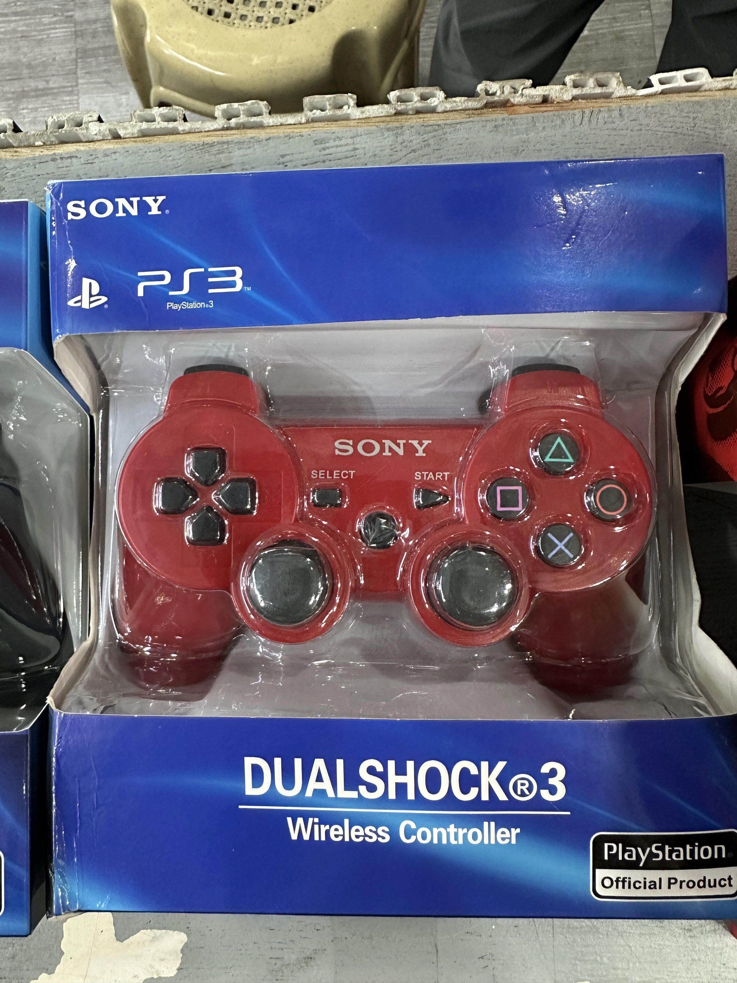 PS3 Controller (Category: PlayStation) located in San Juan City. Submitted by abdul199x (Listing ID 1417448986, Image 2). Description: Available color: Black Blue Red White Mode of payment: Gcash/Maya/ Bank transfer Mode of delivery: LBC/JNT/Lalamove (Shipping fee shouldered by the buyer) Location: San Juan City Note: OEM not original.