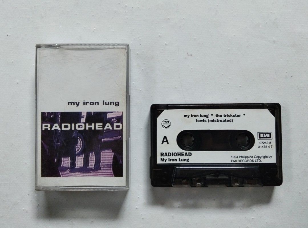 RADIOHEAD- MY IRON LUNG ( CASSETTE ) (Category: CDs & DVDs) located in Valenzuela. Submitted by KAMUSIKATAYO (Listing ID 1150642889, Image 1). Description: PRE OWNED VERY GOOD CONDITION.