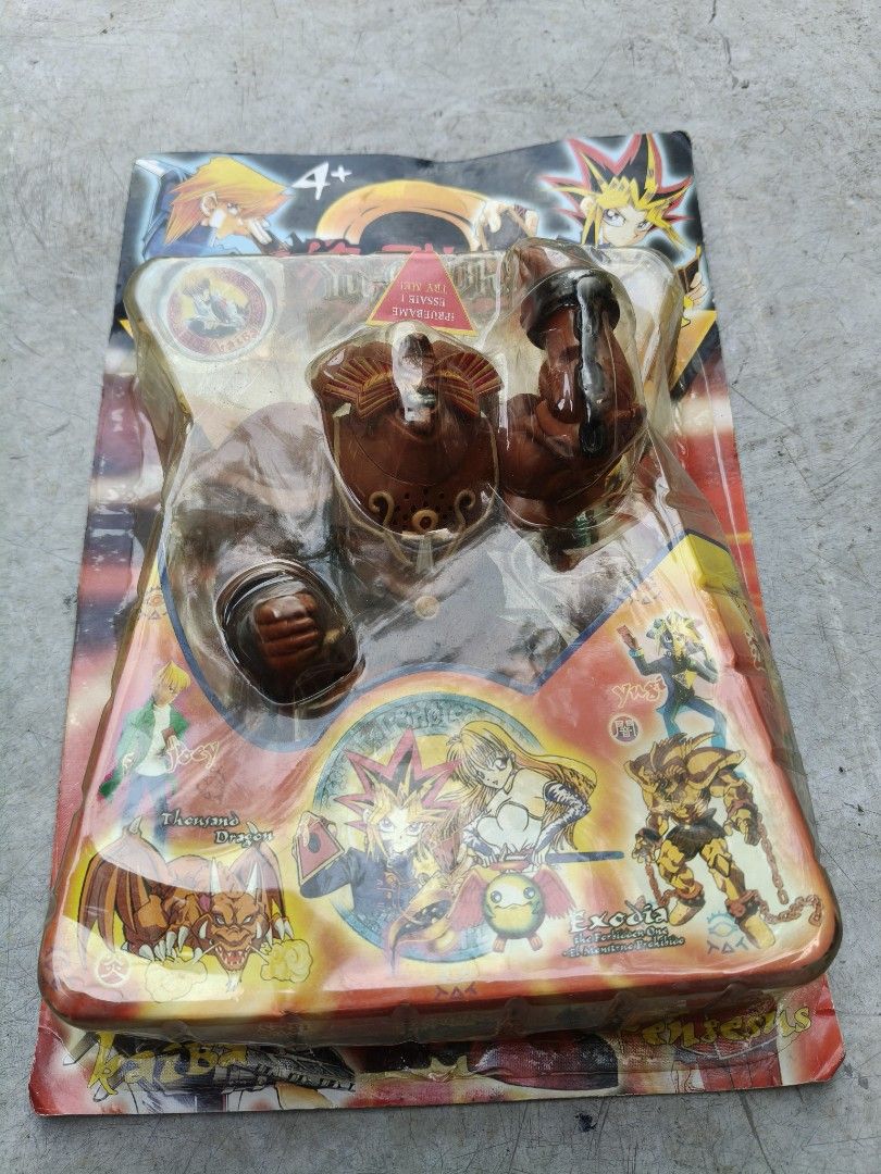 Rare Vintage Exodia YugiOh (Category: Vintage Collectibles) located in Lapu Lapu. Submitted by buyinsellinthings (Listing ID 1417498317, Image 1). Description: Rare Vintage Exodia Toy! still in Box. Pm me or Offer..