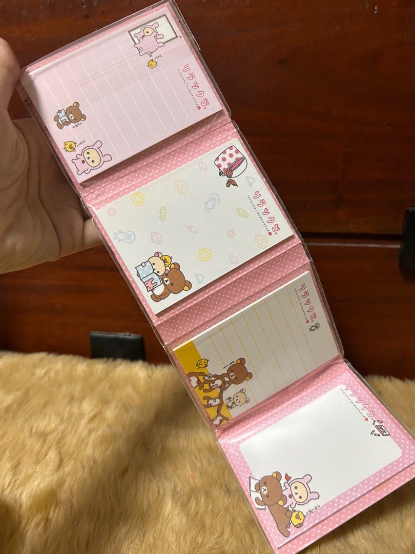 Rilakkuma Sticky Note Pad (Category: Stationery & School Supplies) located in Bulacan. Submitted by mecrafts4u.olstr (Listing ID 1417499929, Image 3). Description: .