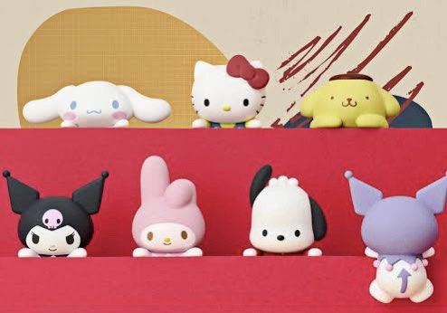 Sanrio Hippers (Category: Designer & Blind Box Toys) located in Makati City. Submitted by declutterandshop (Listing ID 1417521917, Image 1). Description: Opened Available ☑️Pompompurin ❌ Hello Kitty ❌ Kuromi Just bought today at fullybooked. Can show receipt for proof Rfs: not prio.