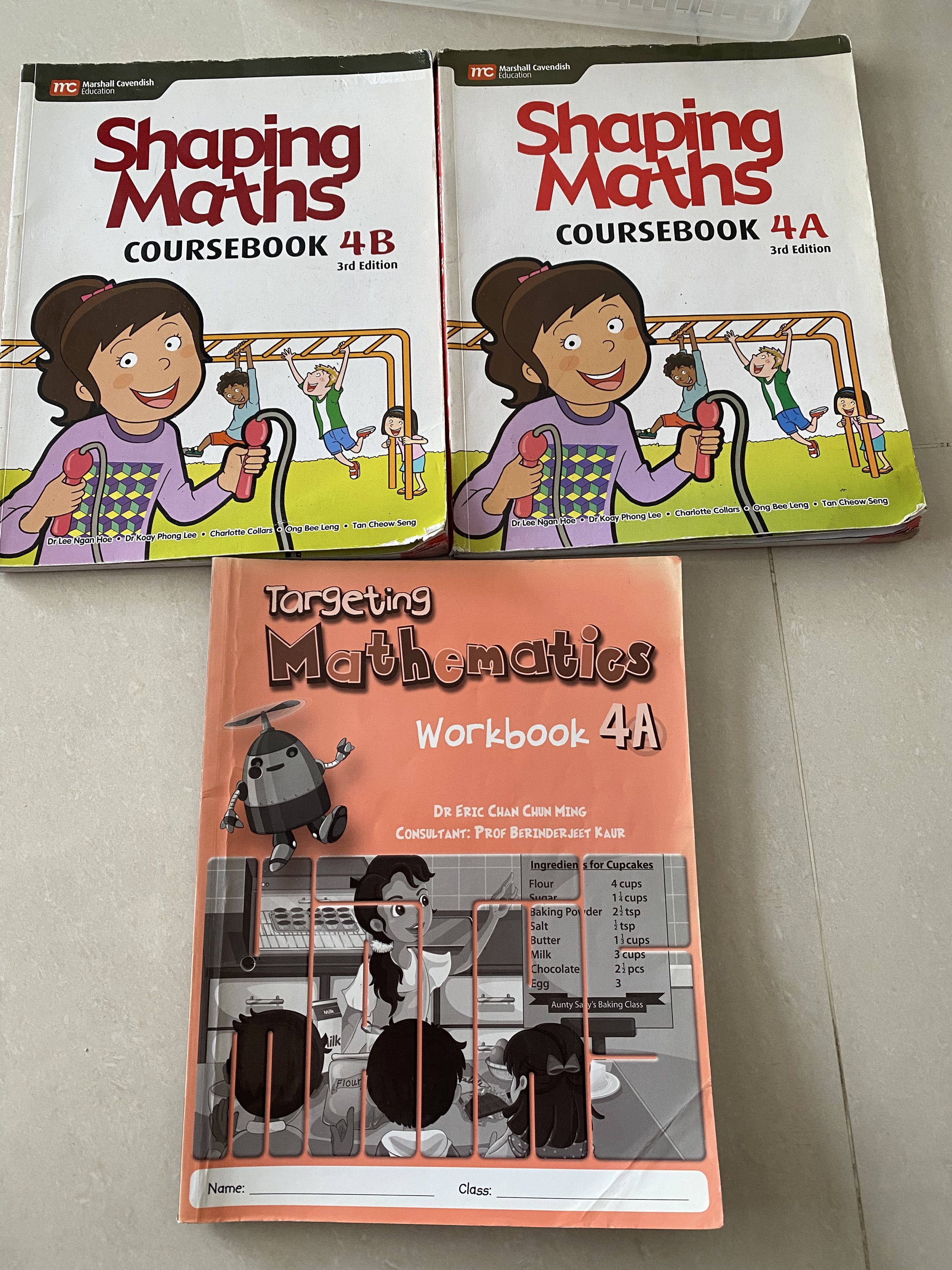 Shaping Maths & Targeting Mathematics Textbook Set, Hobbies & Toys ...