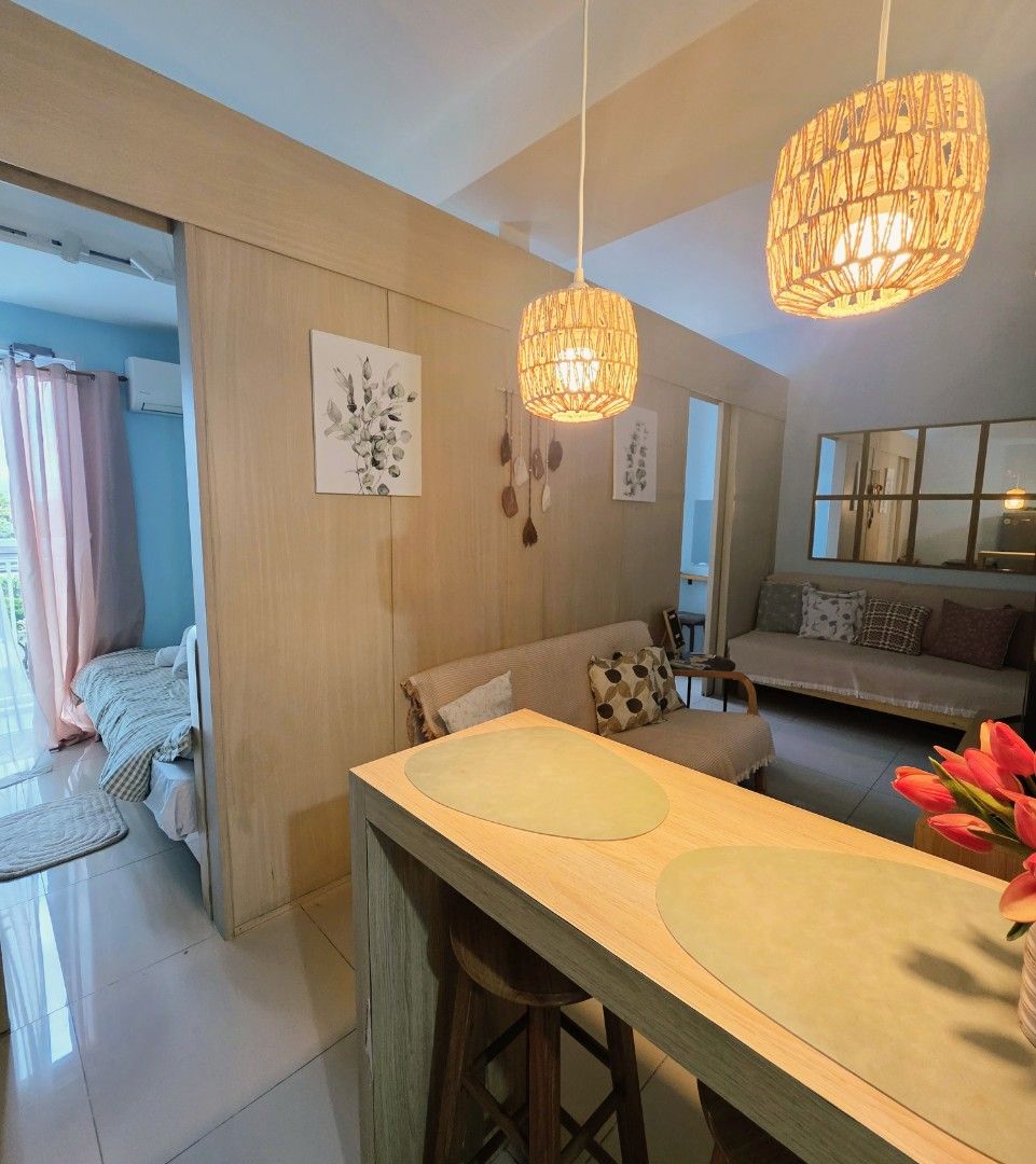 SMDC Grass Residences -Rent/Staycation 2 BR (Category: Apartments & Condos) located in Quezon City. Submitted by chicolim (Listing ID 1304350465, Image 2). Description: Staycation at SMDC Grass Residences with exclusive bridgeway connected to SM North Edsa, Q.C. Features: 2 bedroom unit ( combined-type) Fully furnished with split-type air conditioning in each room Full-double and semi-double size beds, floor matresses for additional pax 2 balconi