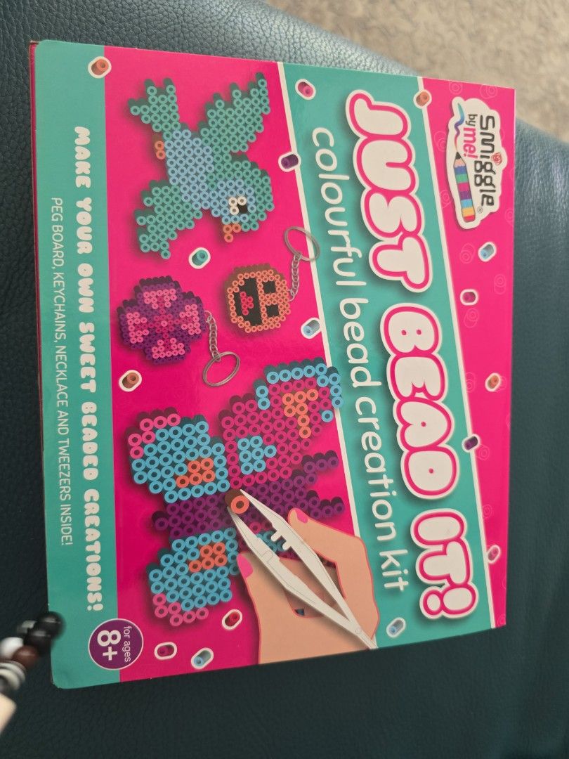 Smiggle Just Bead It! Colourful Bead Creation Kit, Hobbies & Toys ...