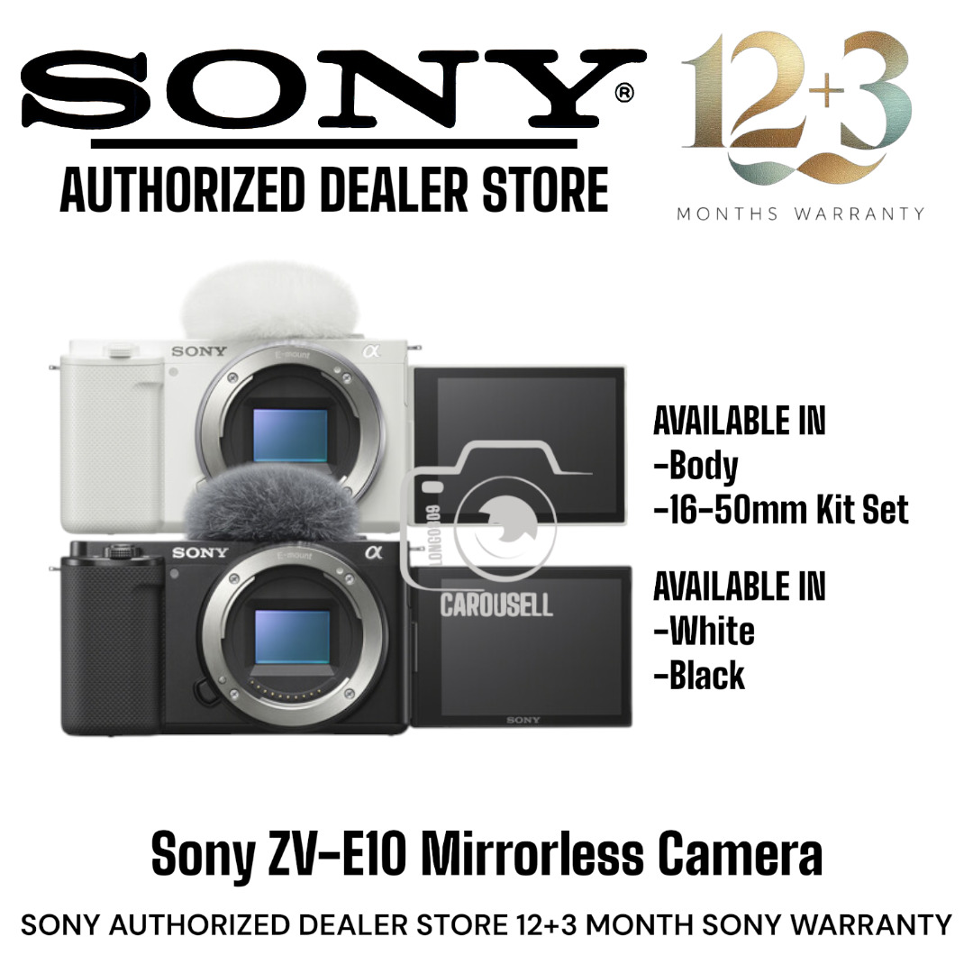 Sony ZV-E10 Body |Sony ZV-E10 16-50mm kit |sony zve10 | Sony ZVE10 16 ...