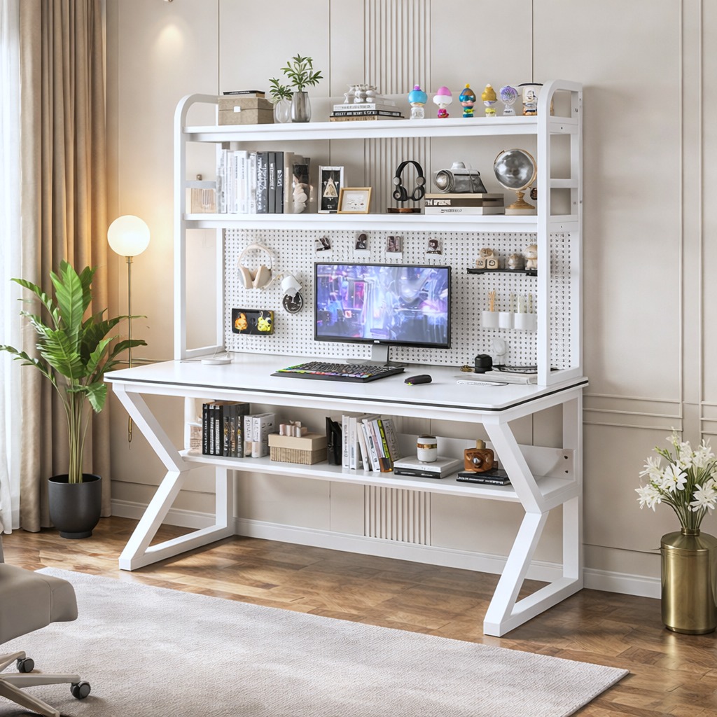 Study Room Computer Desk | Home Office Study Desk | Bedroom Study Work ...