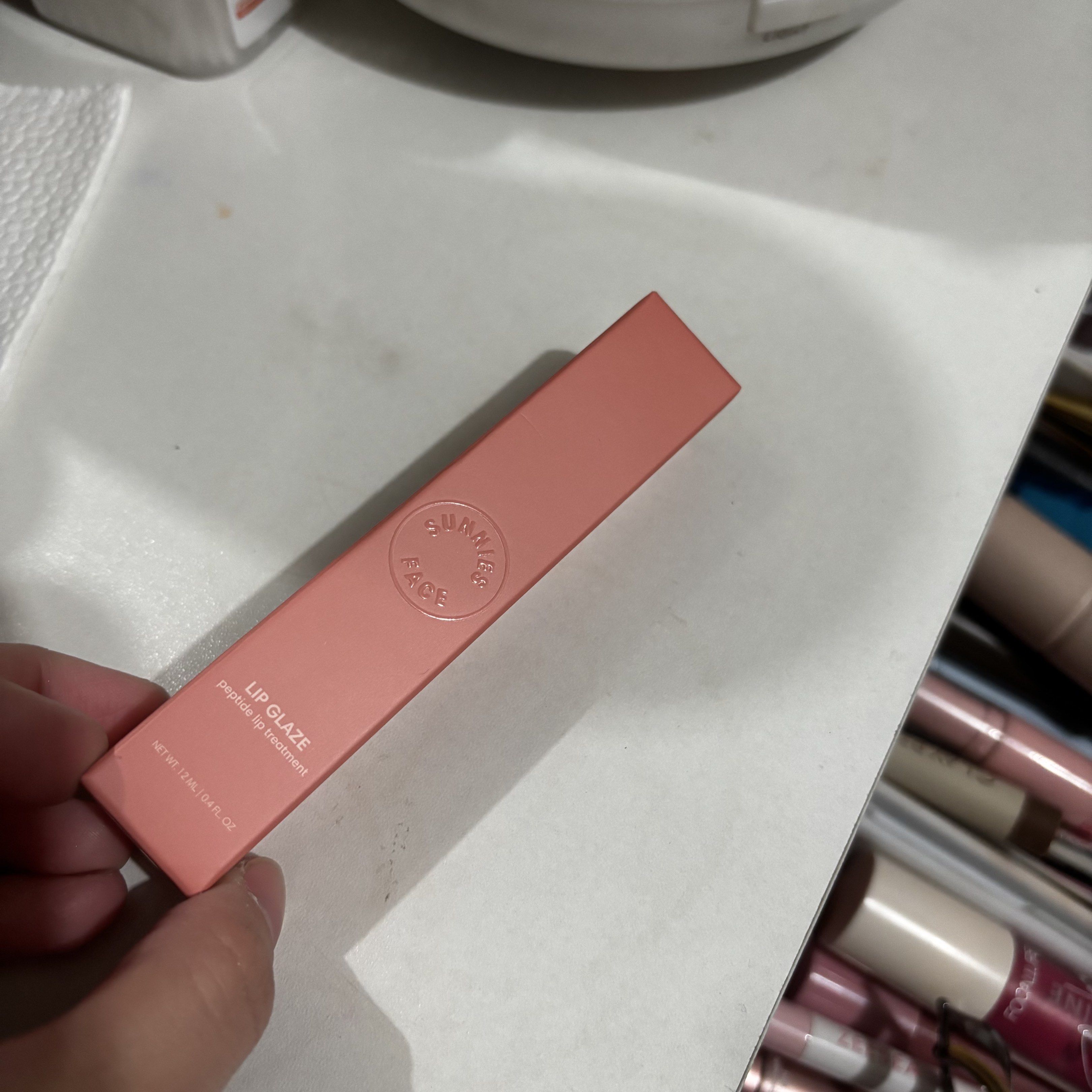 Sunnies Face Lip Glaze - Dolly (Category: Makeup) located in Manila. Submitted by our2ndshoppe (Listing ID 1417603447, Image 3). Description: swatch only brand new w box .