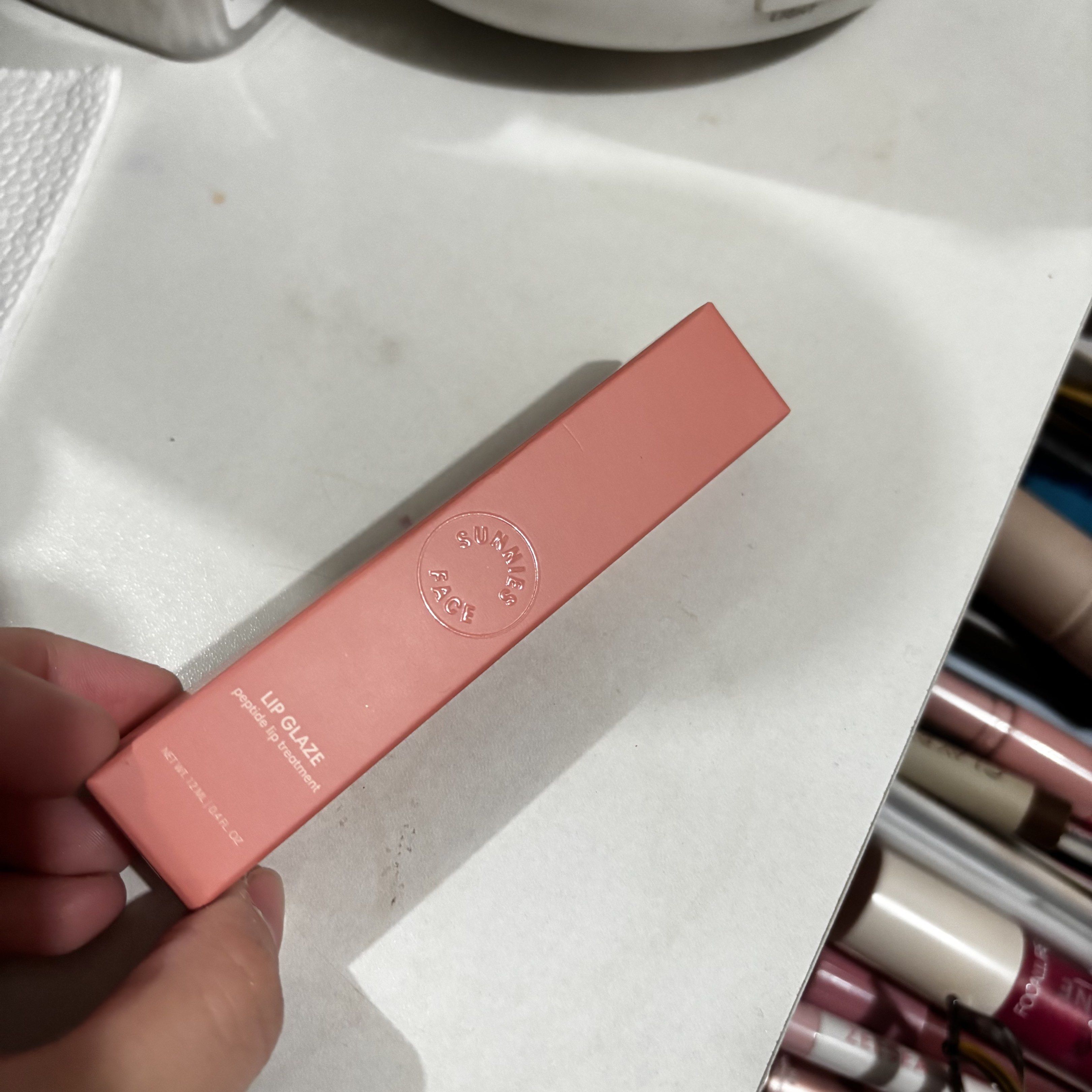 Sunnies Face Lip Glaze - Dolly (Category: Makeup) located in Manila. Submitted by our2ndshoppe (Listing ID 1417603447, Image 2). Description: swatch only brand new w box .