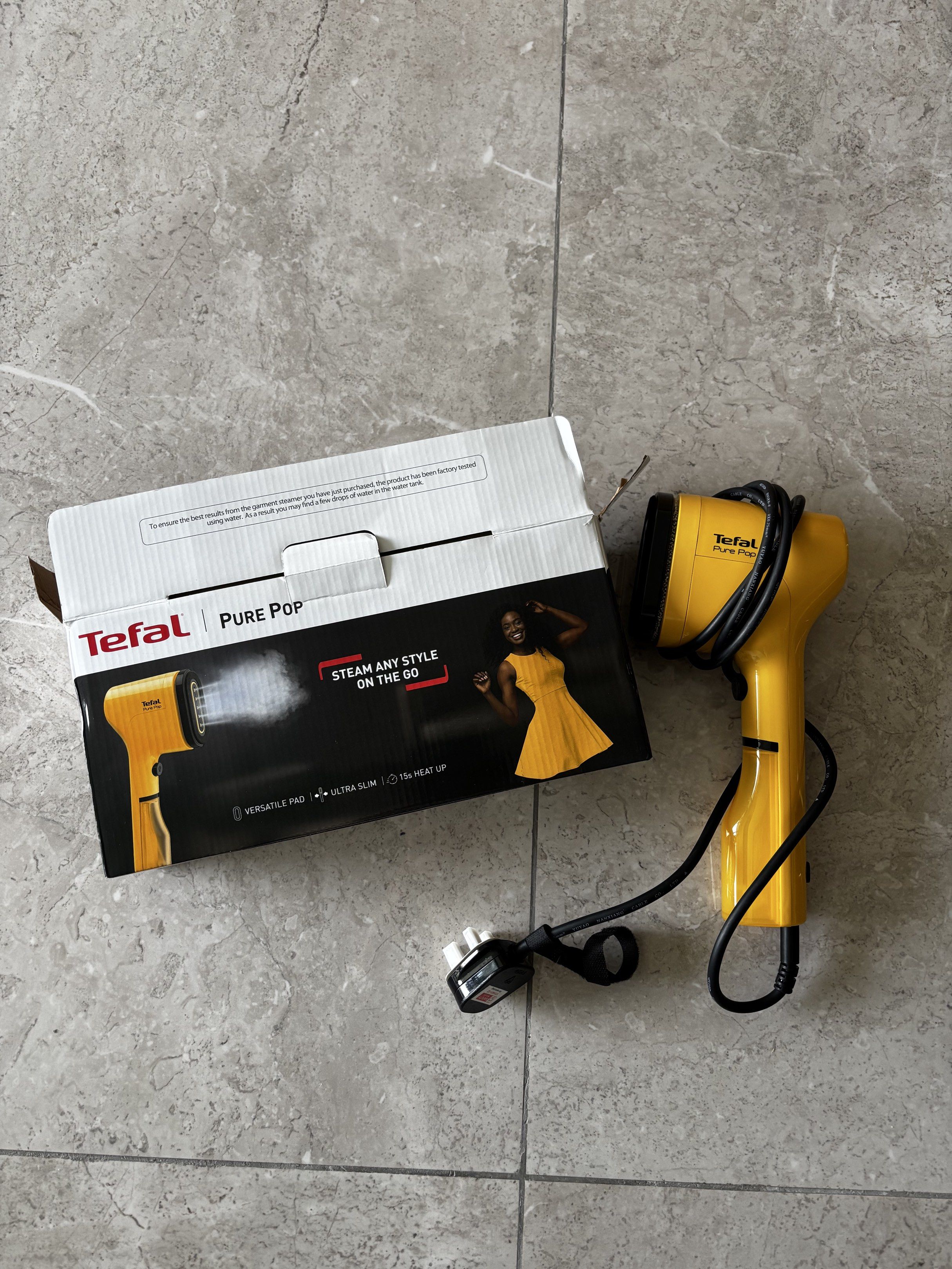 Tefal Pure Pop Garment Steamer DT2020, TV & Home Appliances, Irons ...