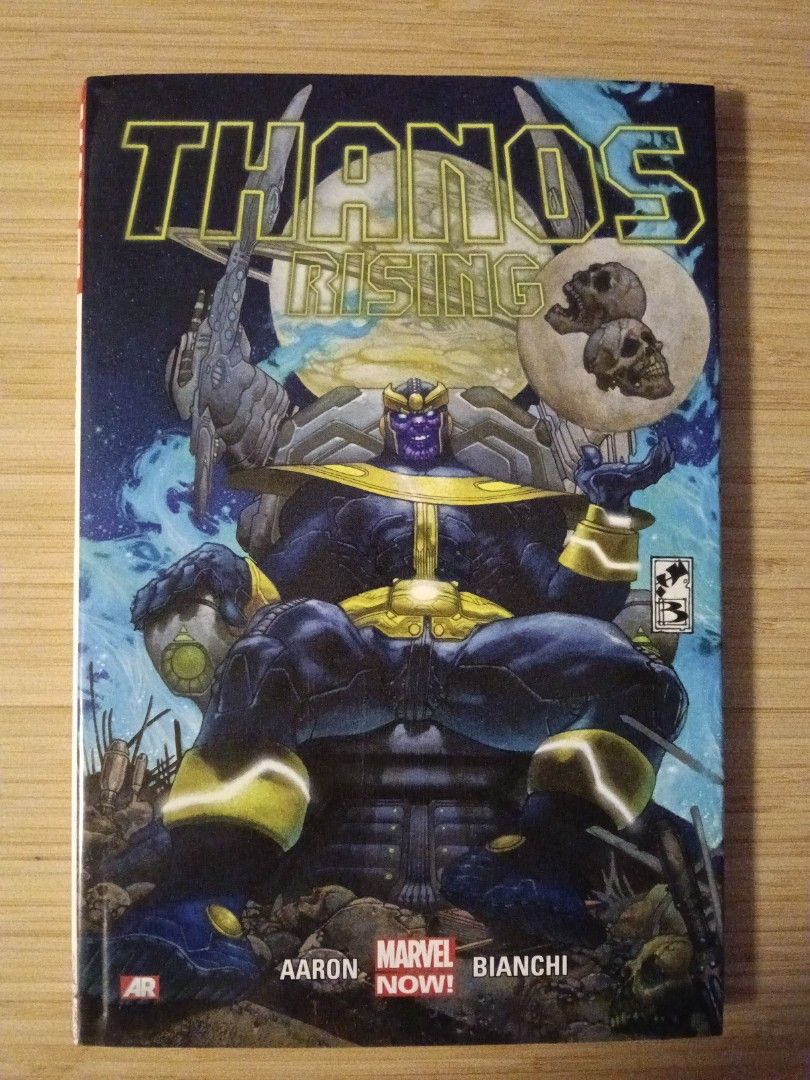 Thanos Rising HC (Category: Comics & Manga) located in Taguig. Submitted by bry_chua (Listing ID 1417407510, Image 1). Description: Format: Hardcover Minimal foxing on the side but overall in good condition (please see pics before placing offer) Location: Taguig MOP: G-Cash, Maya, or Bank Transfer MOD: Lalamove, Grab, LBC/J&T (Outside Metro Manila) Buyer will shoulder delivery fee Plot: Witness the Mad Titan's dark origin! Thanos, scourge of the 