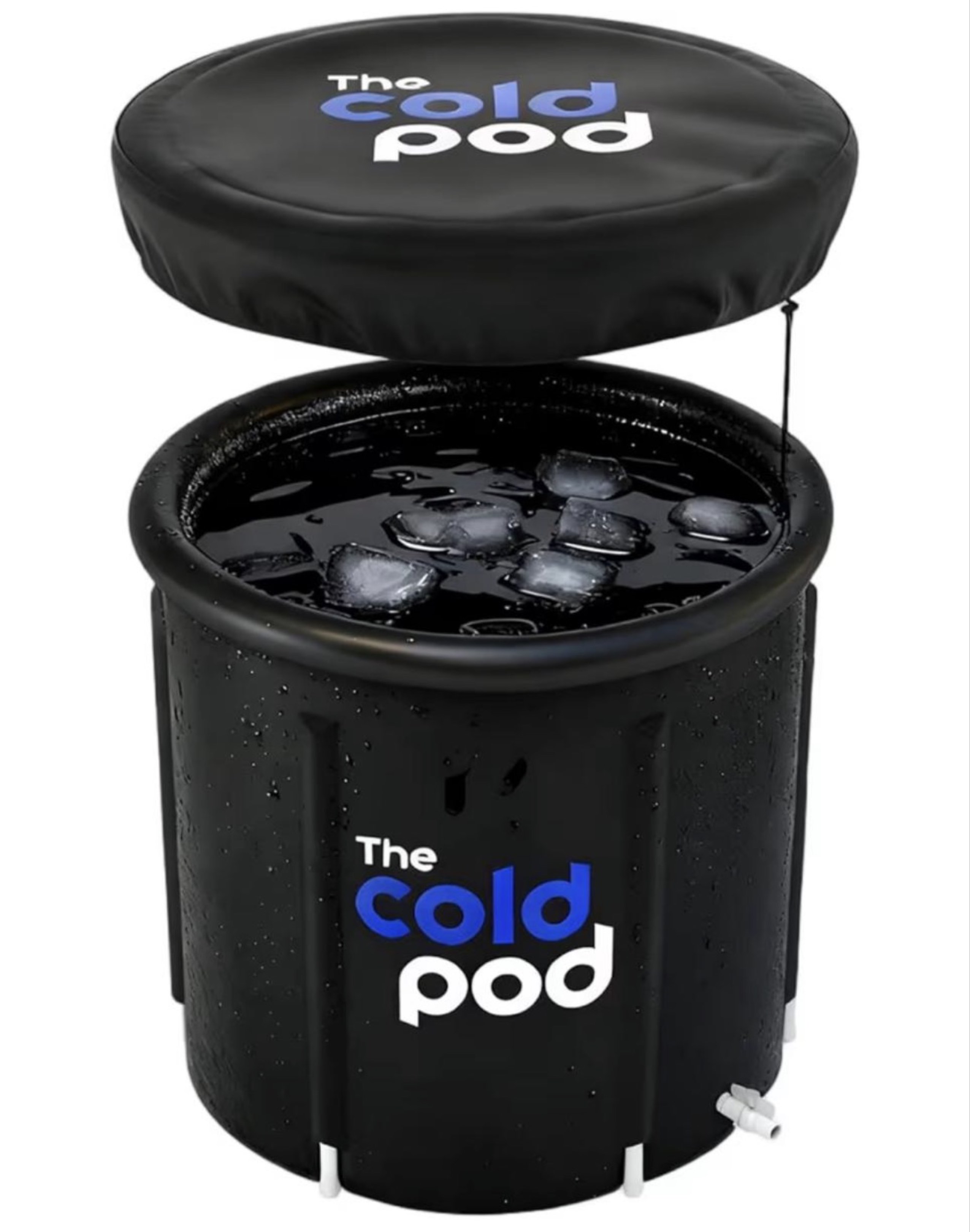 The Cold Pod Ice Bath Tub for Athletes with Cover, Sports Equipment ...