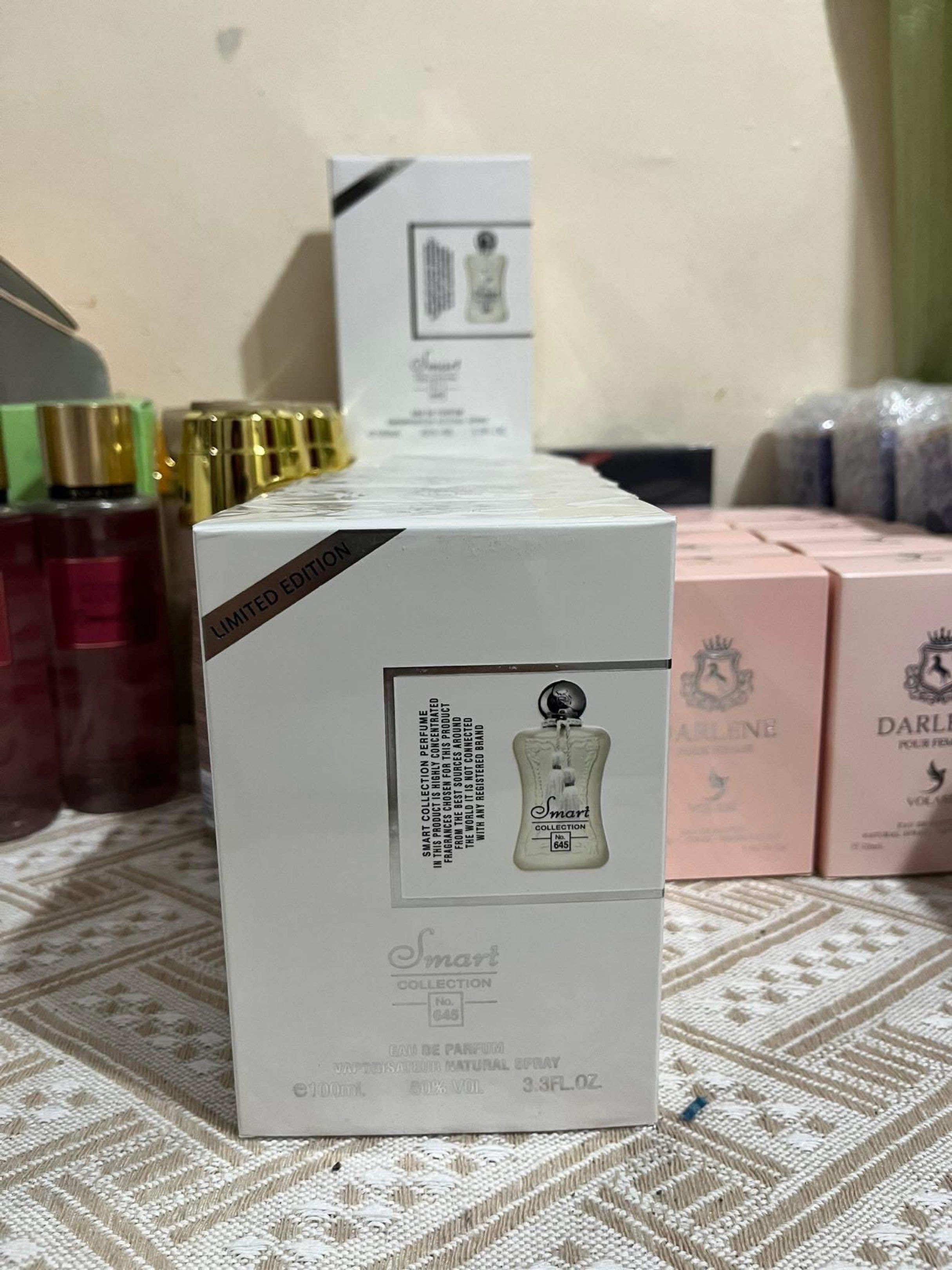Valaya dupe 100ml Middle east perfume (Category: Fragrance & Deodorants) located in San Carlos. Submitted by dannamislang (Listing ID 1417562912, Image 1). Description: 100pcs avail.