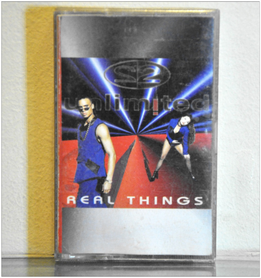 2 UNLIMITED-Real Things Polygram Malaysia 1994 Album Cassette Tape Out ...