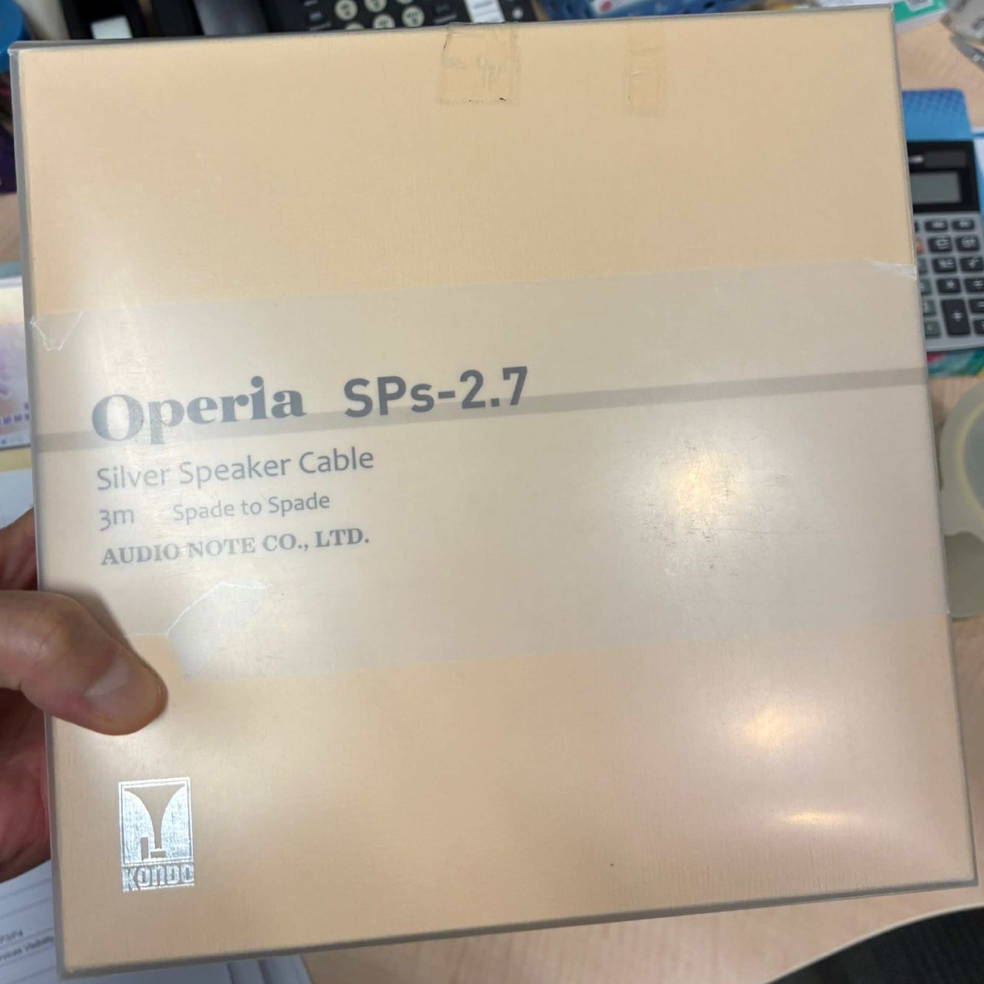 3M Kondo Operia SPs-2.7 88 Strands Pure Silver Speaker Cable, Audio ...
