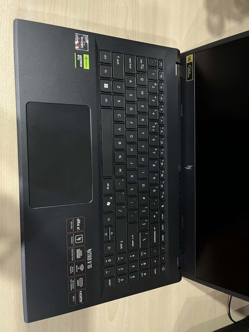 Acer Nitro V15 (Category: Laptops & Notebooks) located in Manila. Submitted by _dree (Listing ID 1417739149, Image 3). Description: Acer Nitro V15 Specs: ✅Ryzen 5 ✅15.6" 165hz display ✅RTX 4050 ✅16GB MEMORY ✅512 STORAGE ✅ w/ box ✅ Brand new (bought January 23, 2026) ✅ Comes with complete papers/receipt Price: 40k slightly nego for sure buyer Rfs: nagawa na yung isang laptop, akala namin sira na kaya bumili kami bago. hindi pa nagagamit/naoopen (n