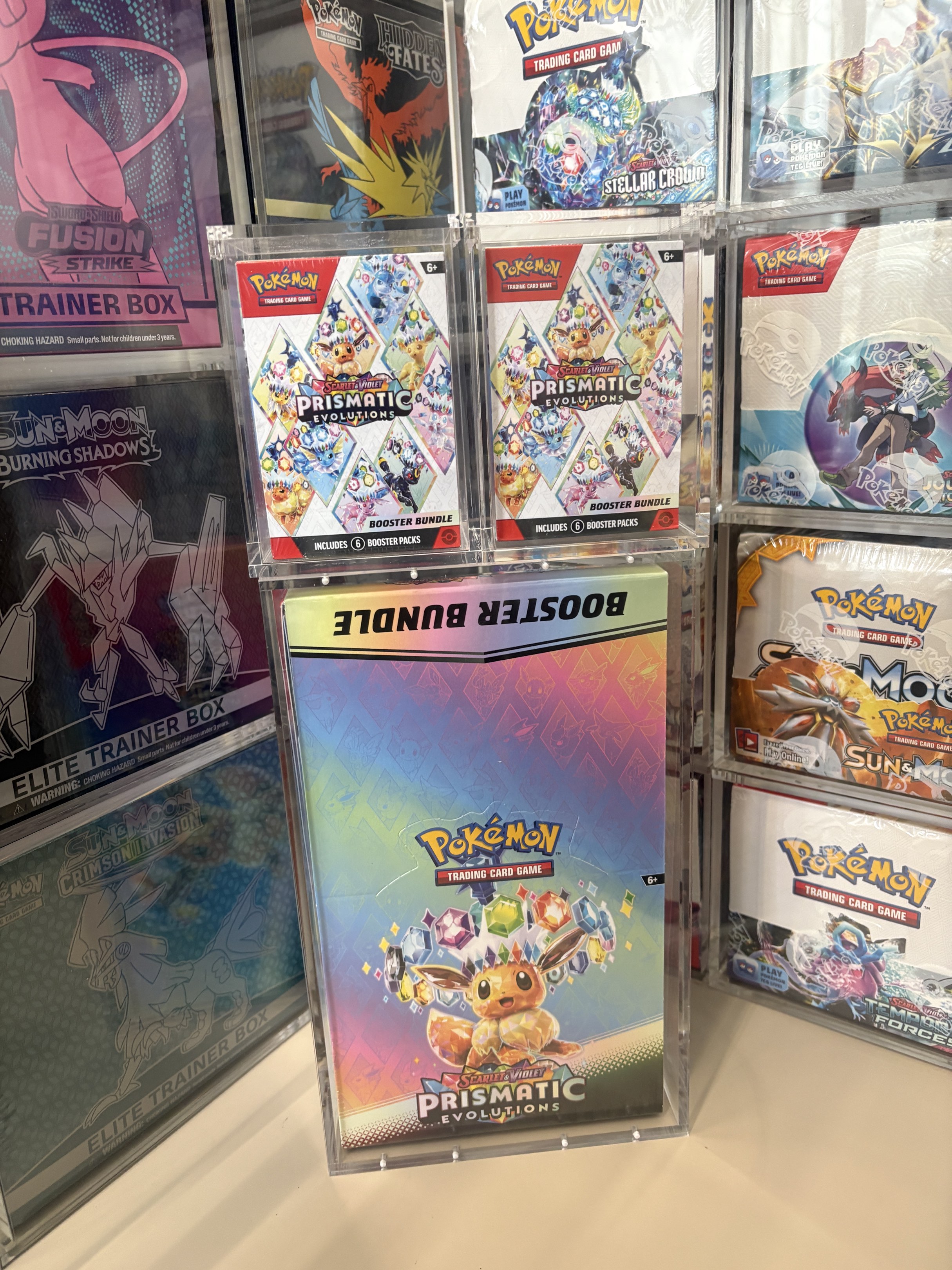 [Acrylic ] Pokemon Booster Bundle Display Case Acrylic for 151 ...