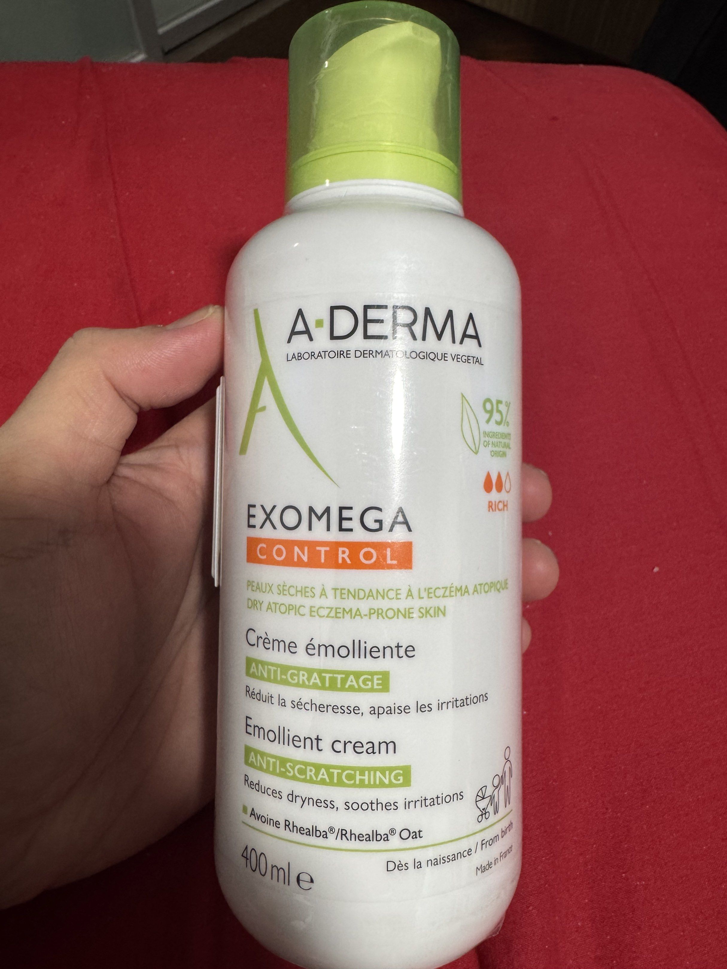 Aderma Exomega Emollient Cream 400ml
