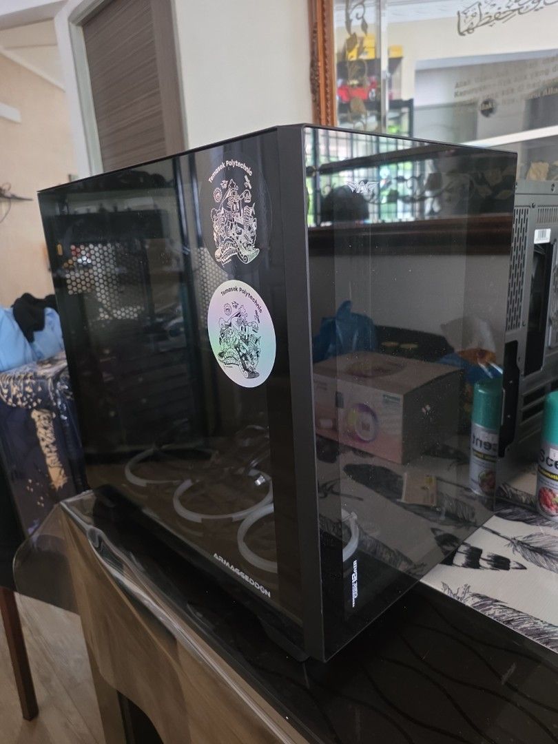 Armageddon PC Case with Tempered Glass65561099384961111