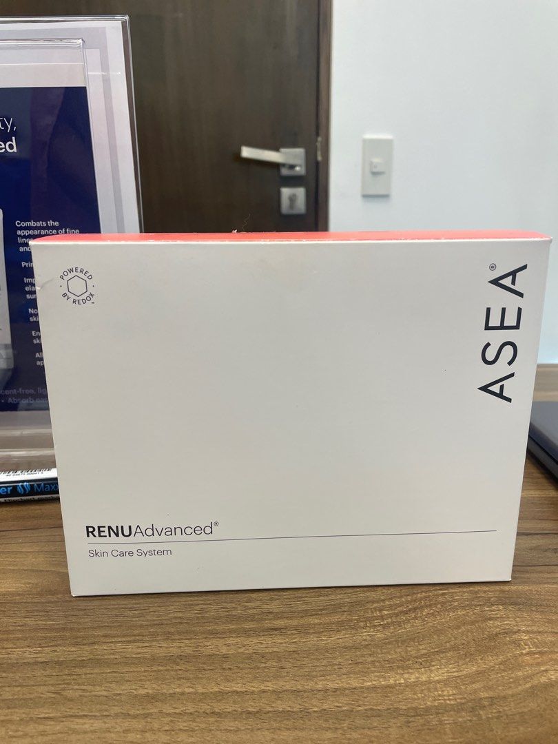 ASEA RENUAdvanced Skin Care System (Category: Face Care) located in Pasig City. Submitted by grisette (Listing ID 1417658161, Image 1). Description: - Brand new, sealed RENUAdvanced Skin Care System by ASEA. - Complete skincare system. - White box with clear branding..