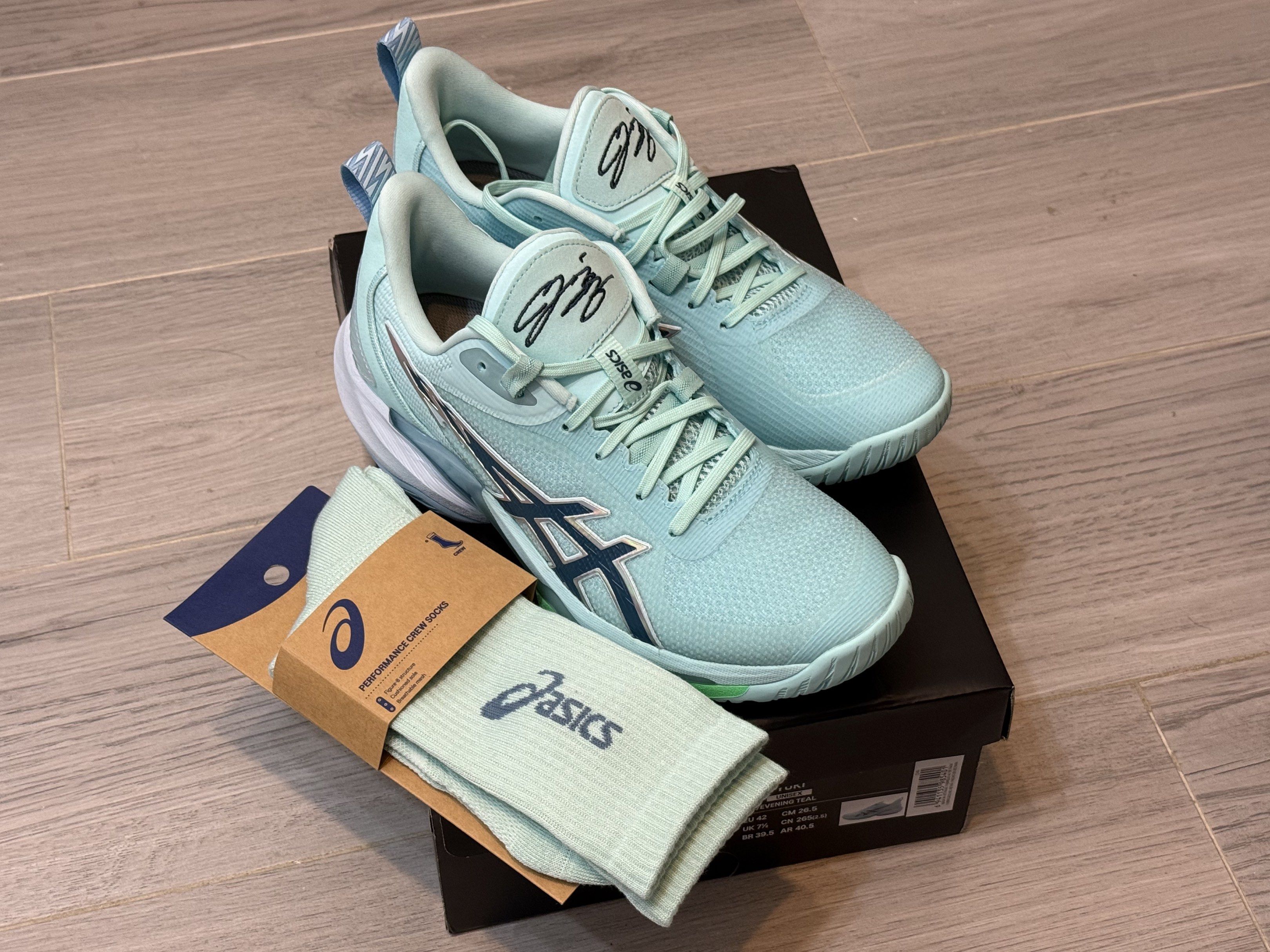 Asics Swiftace Yuki 河村勇輝US8.5, 男裝, 鞋, 波鞋- Carousell