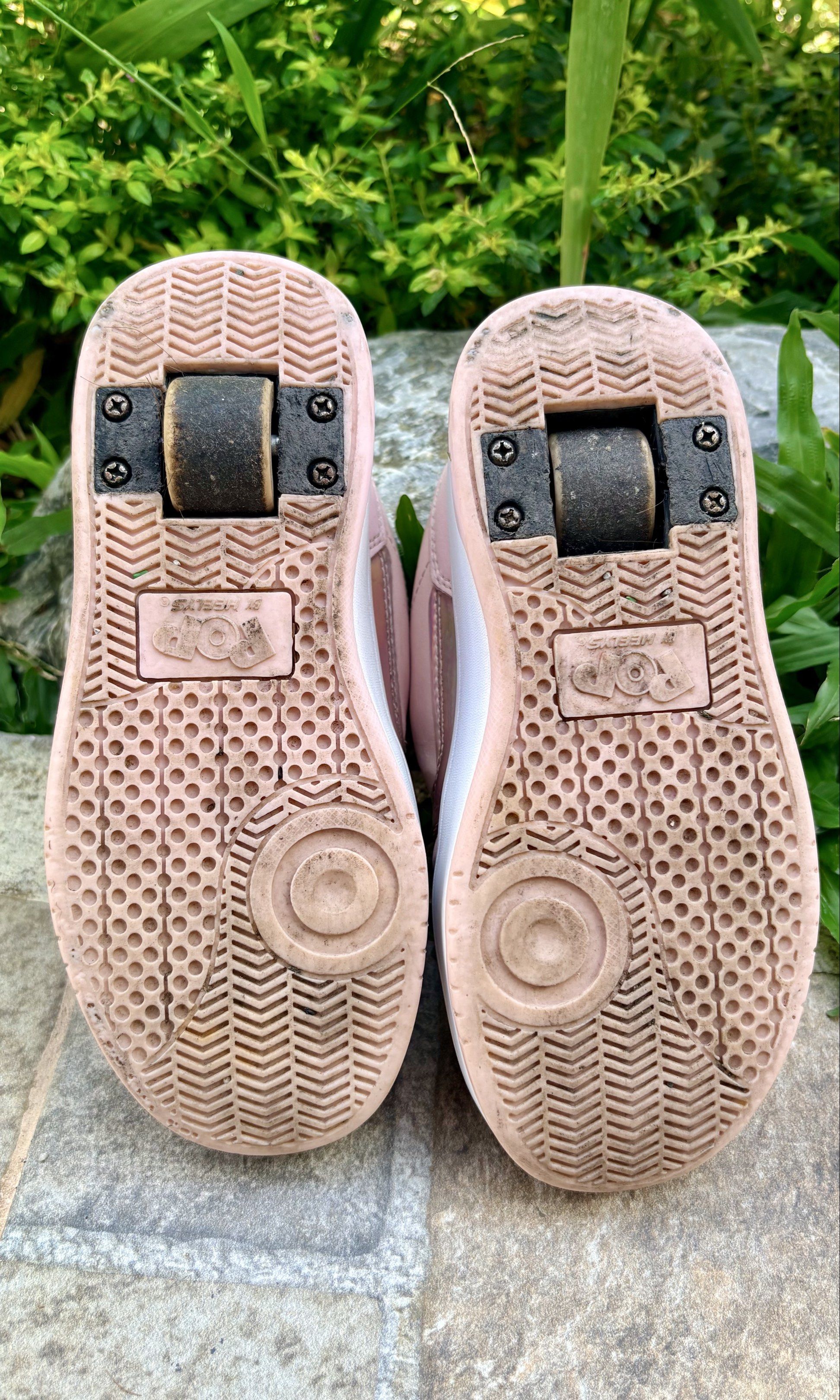 Authentic Heelys Shoes for Girls (Category: Babies & Kids Fashion) located in Quezon City. Submitted by zelbertz (Listing ID 1417645163, Image 3). Description: Original Heelys Shoes for Girls Bought in Hongkong Well loved by my daughter Size US 1 Rfs: outgrown Shipping: Pickup/lalamove in Santa Rosa, Laguna.
