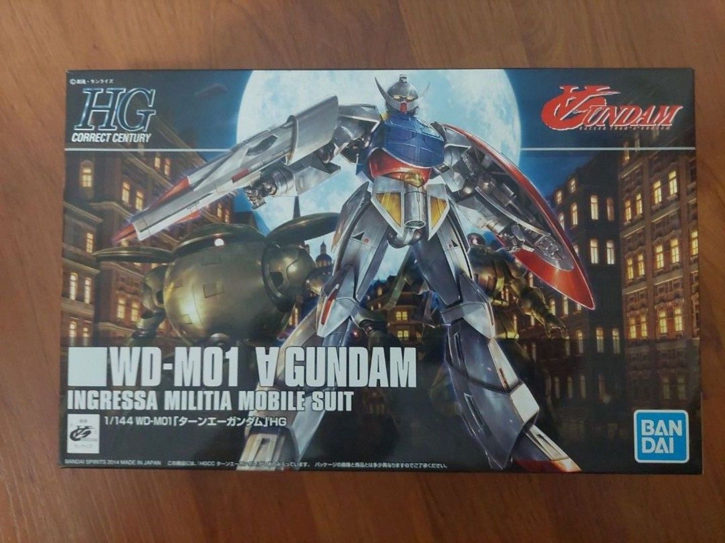 Mobile Suit Gundam: HGCC 177 Turn A Gundam - 1/144 Scale Model Kit - Game Nerdz Mobile Suit Gundam: HGCC 177 Turn A Gundam - 1/144 Scale Model Kit - Game Nerdz