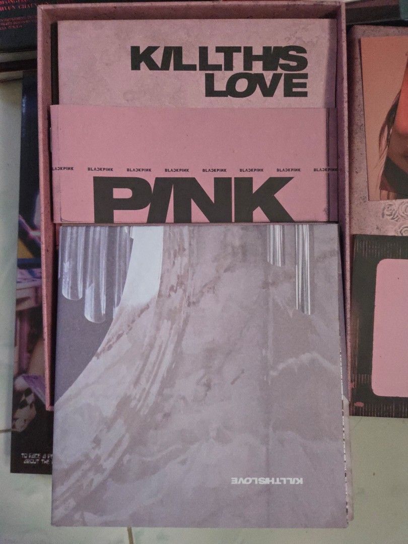 BLACKPINK - Kill This Love Album (Category: CDs & DVDs) located in Tuguegarao City. Submitted by kytrials (Listing ID 1417671637, Image 3). Description: - BLACKPINK Kill This Love Album Inclusions: 1 CD 1 Packaging 1 Photo booklet 1 Photo zine 1 Accordion Lyrics book 4 Photo cards 1 Folded Poster Not included: Sticker set RFS: Decluttering ;( [can nego with sure buyer!].