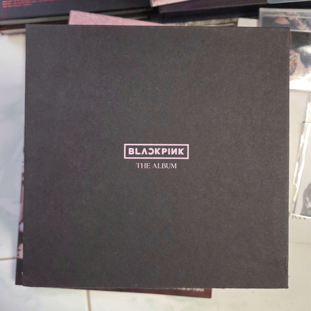 BLACKPINK - The Album Ver. 3 (Category: CDs & DVDs) located in Tuguegarao City. Submitted by kytrials (Listing ID 1417675303, Image 1). Description: BLACKPINK The Album Black Ver. [Ver. 3] + POB Photocards Inclusions: Package Box, Hardcover Photobook (96 pages), CD, Postcard Set (4 unique cards), Credits Sheet, Photocards, Postcards, and Sticker set RFS: Decluttering ;( [can nego with sure buyer!] + can include free pc sleeves for more protection