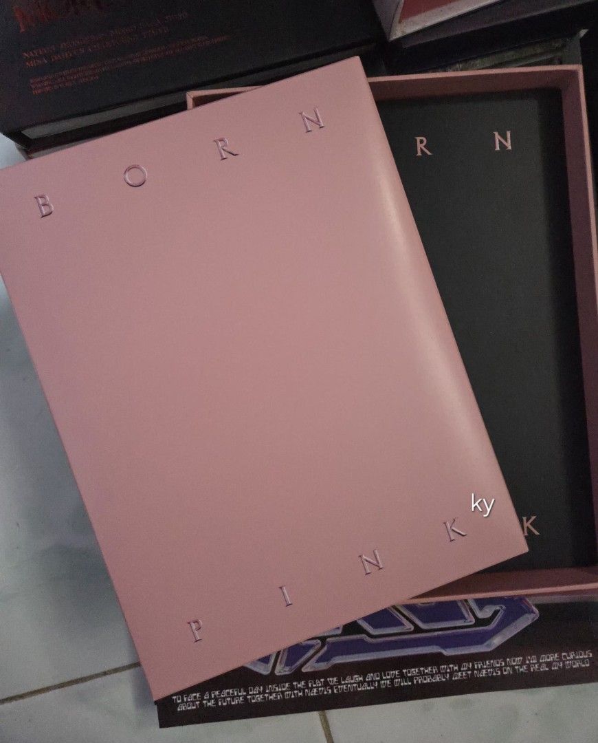BLACKPINK BORN PINK Album (Category: K-Wave Merchandise) located in Tuguegarao City. Submitted by kytrials (Listing ID 1417667214, Image 2). Description: - BLACKPINK BORN PINK album - Includes photo cards (mainly Lisa, and Jennie) + POB pc - Pink ver. - Contains photobook and other inclusions - In original packaging [can include free sleeves to protect the pc] RFS: Decluttering ;( can nego with sure buyer!.