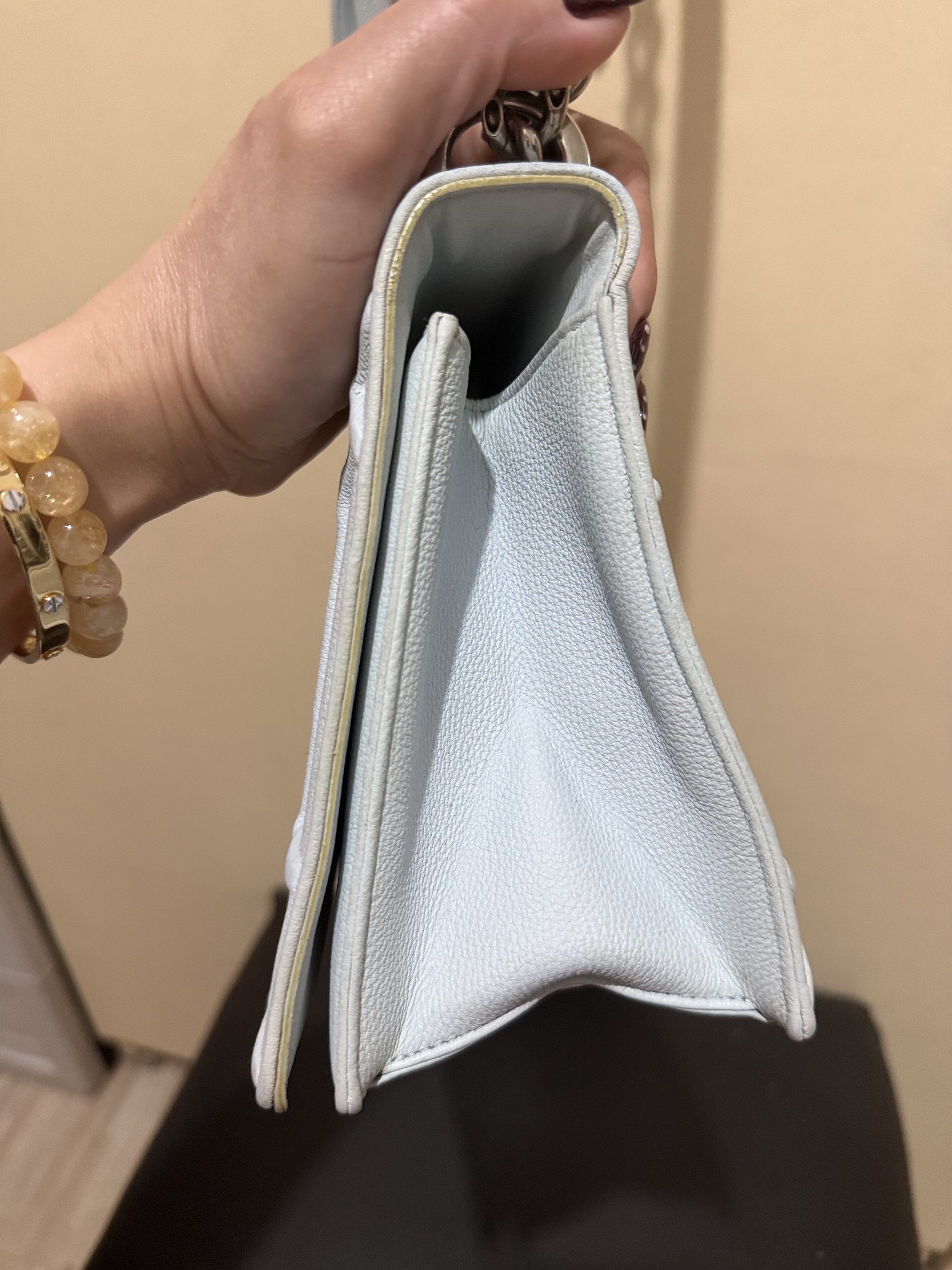 Christian Dior Diorama Bag (Category: Luxury Bags & Wallets) located in Manila. Submitted by buy.that.bag (Listing ID 1417810112, Image 3). Description: Guaranteed Authentic Comes with dustbag only Color:Light Blue/Minor Blue Pls check pics for some minor flaws otherwise VGUC 8.5/10 Condition MOP:BDO/BPI/Gcash Shipping c/o buyer PIOG.