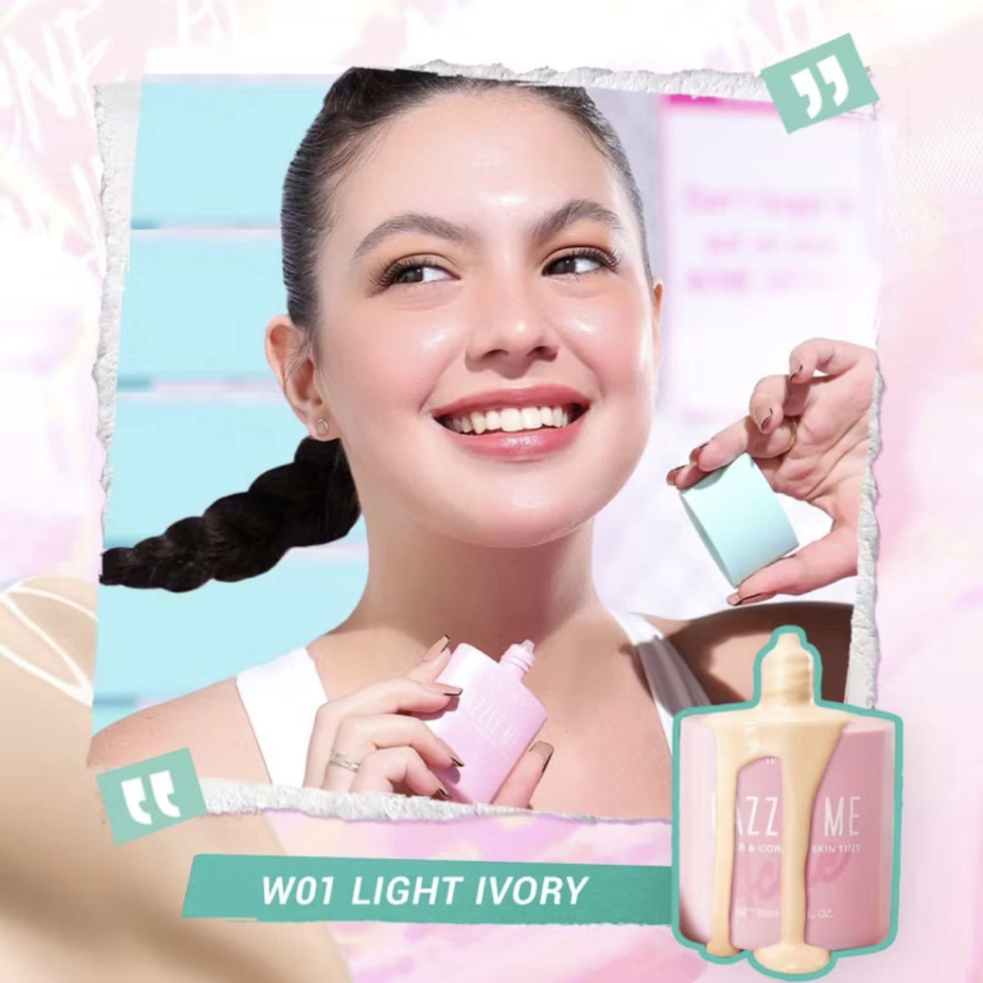 Dazzle Me Acne Armor & Fixed Loose Powder Combo (Category: Makeup) located in Manila. Submitted by _yang2x (Listing ID 1417676664, Image 2). Description: - Dazzle Me Acne Armor Cover & Correct Skin Tint (25ml / 0.85 fl. oz) - Dazzle Me Fixed Loose Powder (8g / 0.28 oz) - BOTH SHADES LIGHT IVORY (fair skin) - Achieve a smooth, perfected complexion. - Perfect for everyday use, skin tint is soooo good for oily skin! *skin tint still sealed, powder o